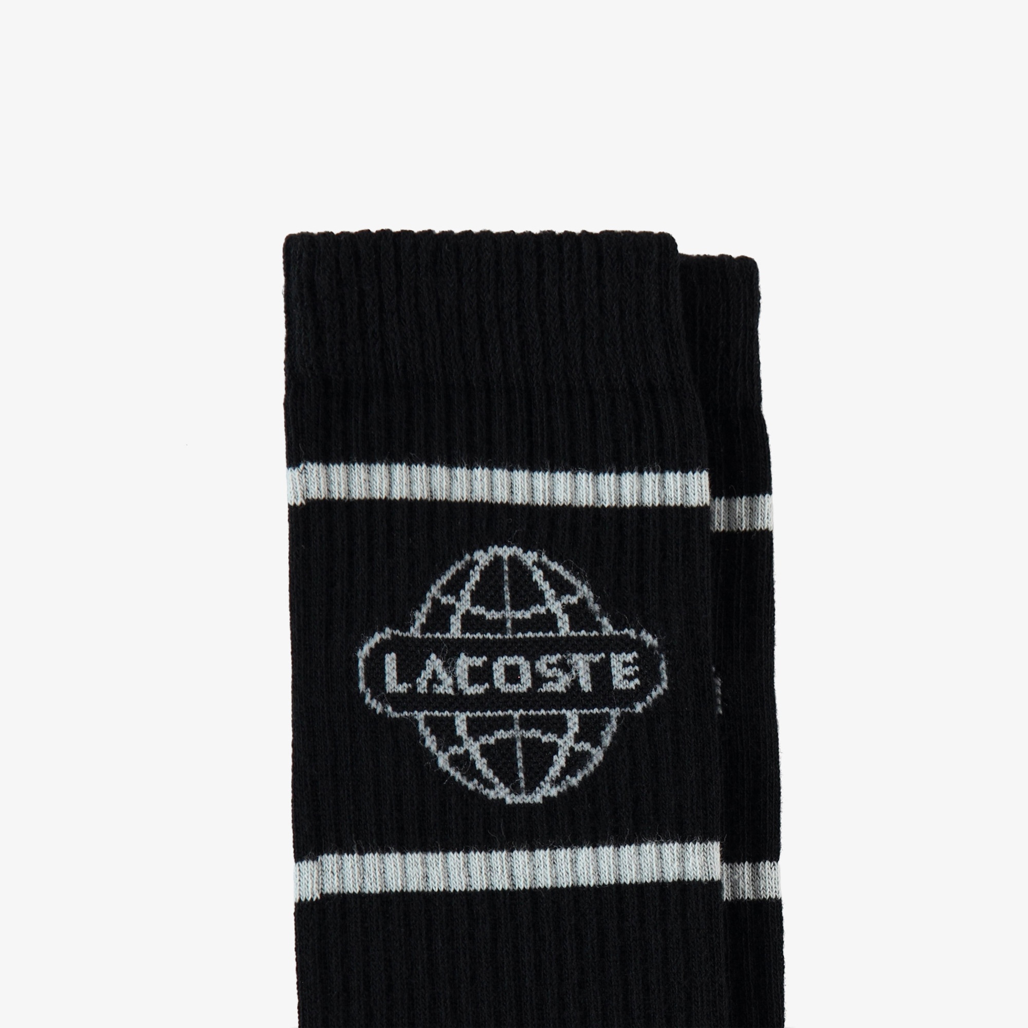 Erkek Baskılı Siyah Çorap