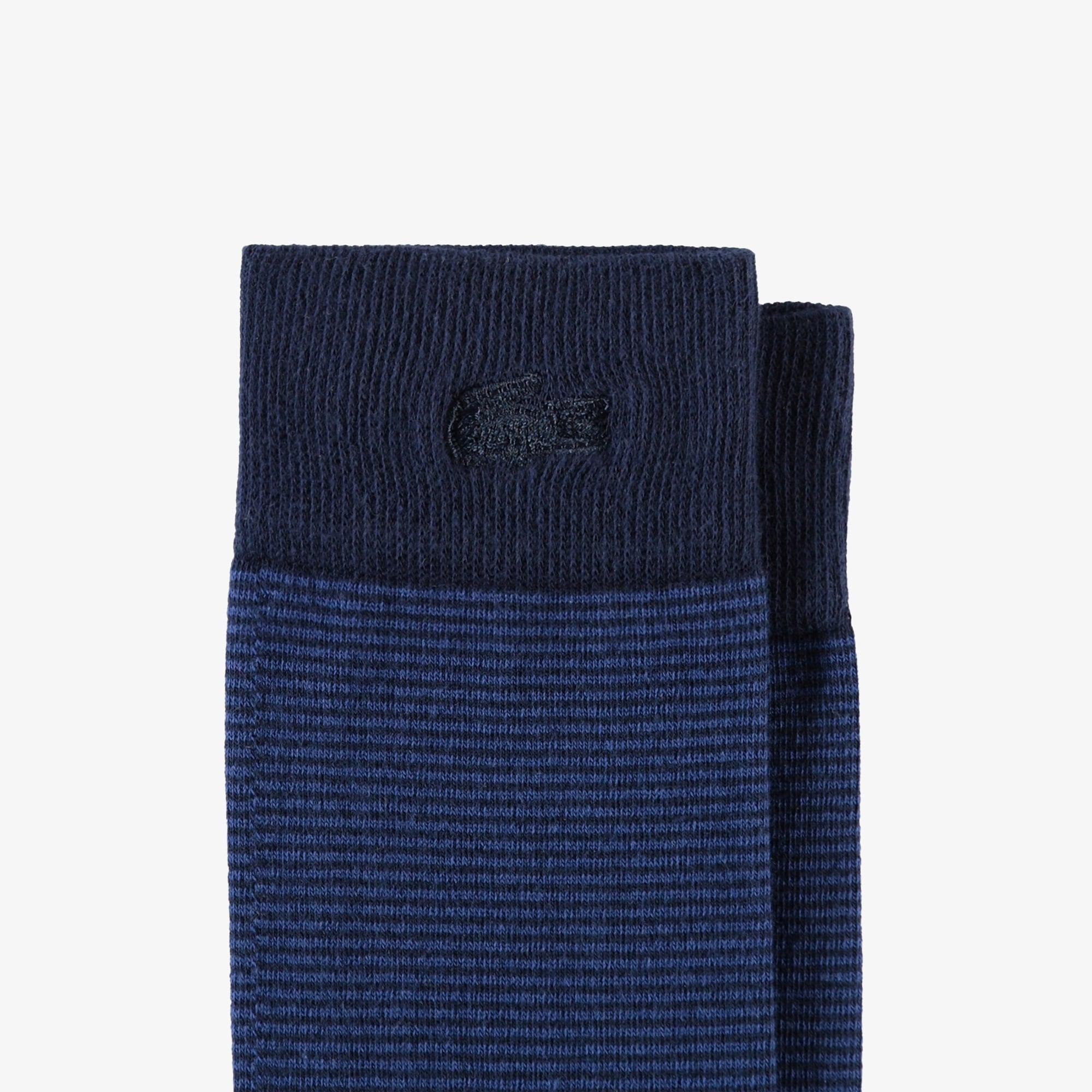 Erkek Çizgili Lacivert Çorap