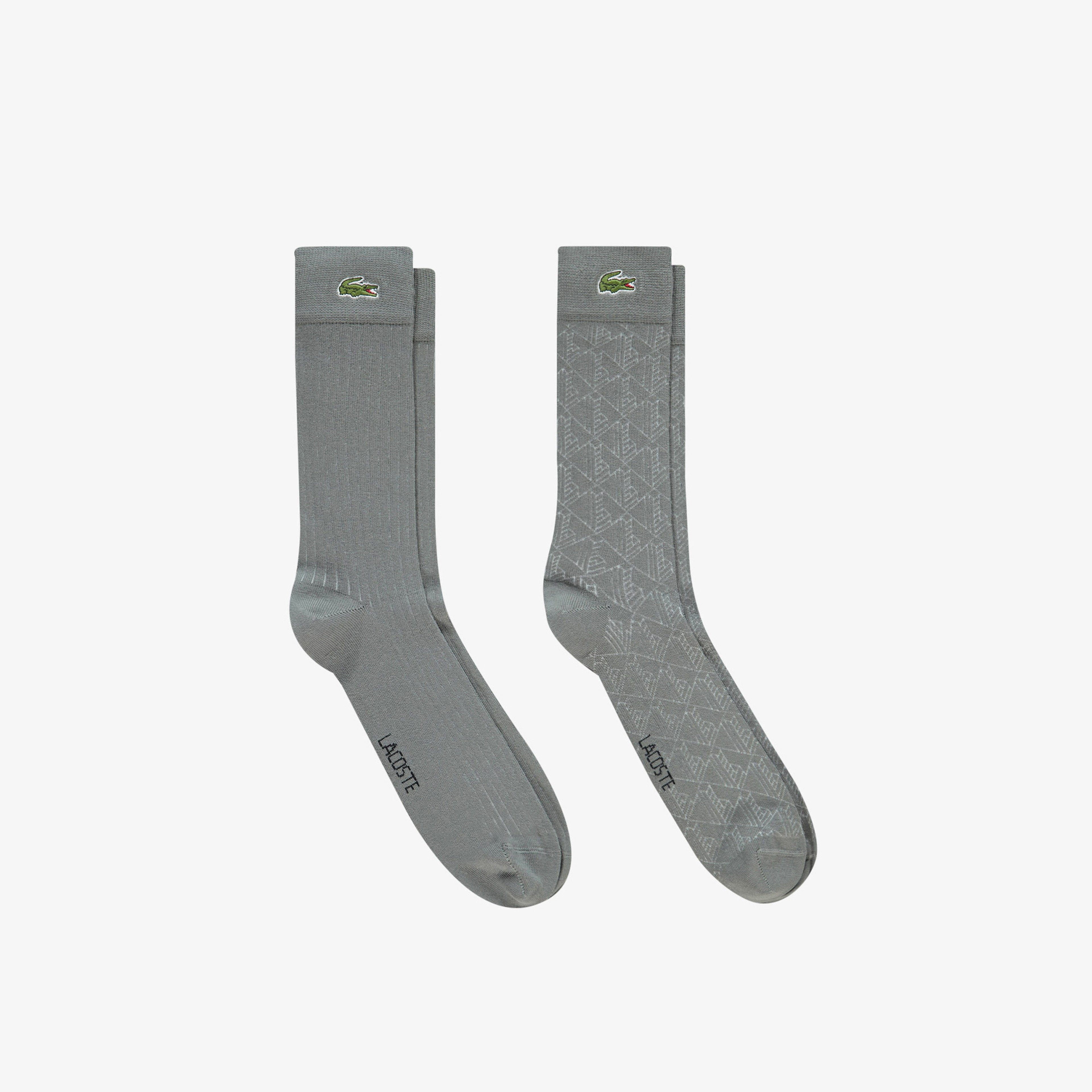 Erkek Baskılı Koyu Gri Çorap