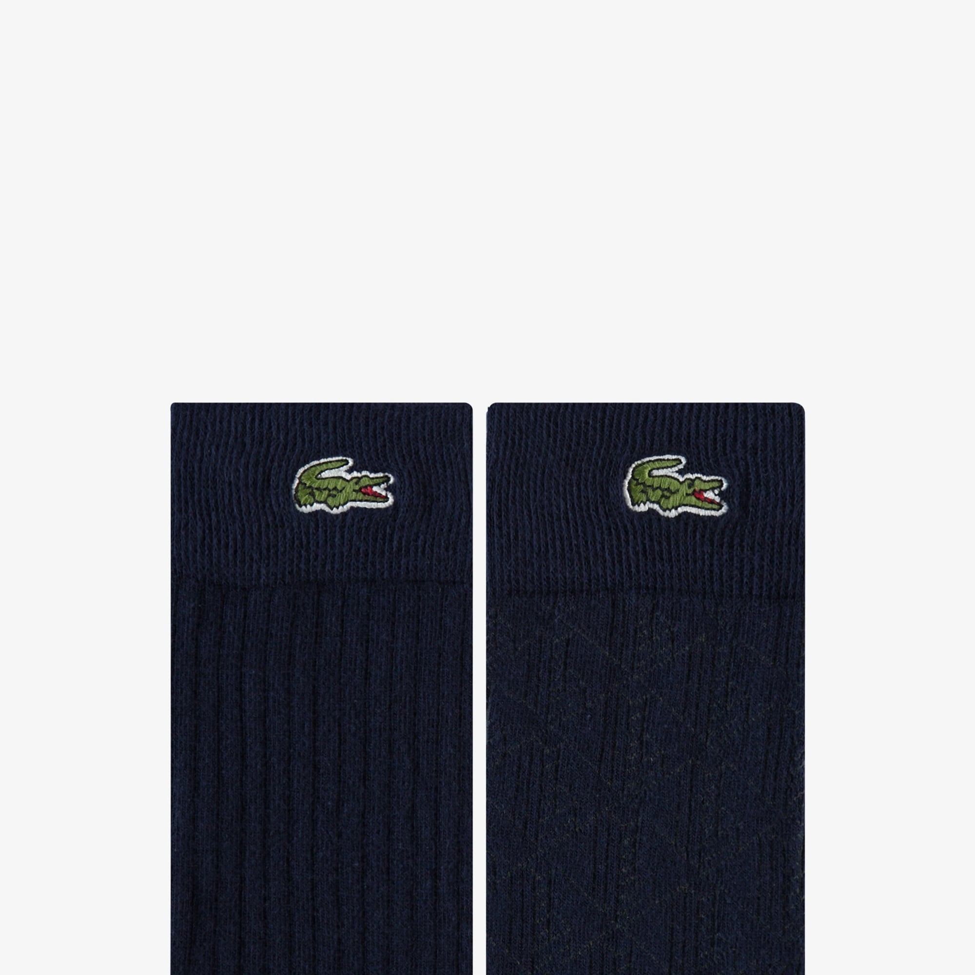 Lacoste Erkek Baskılı 2'li Lacivert Çorap görsel 4