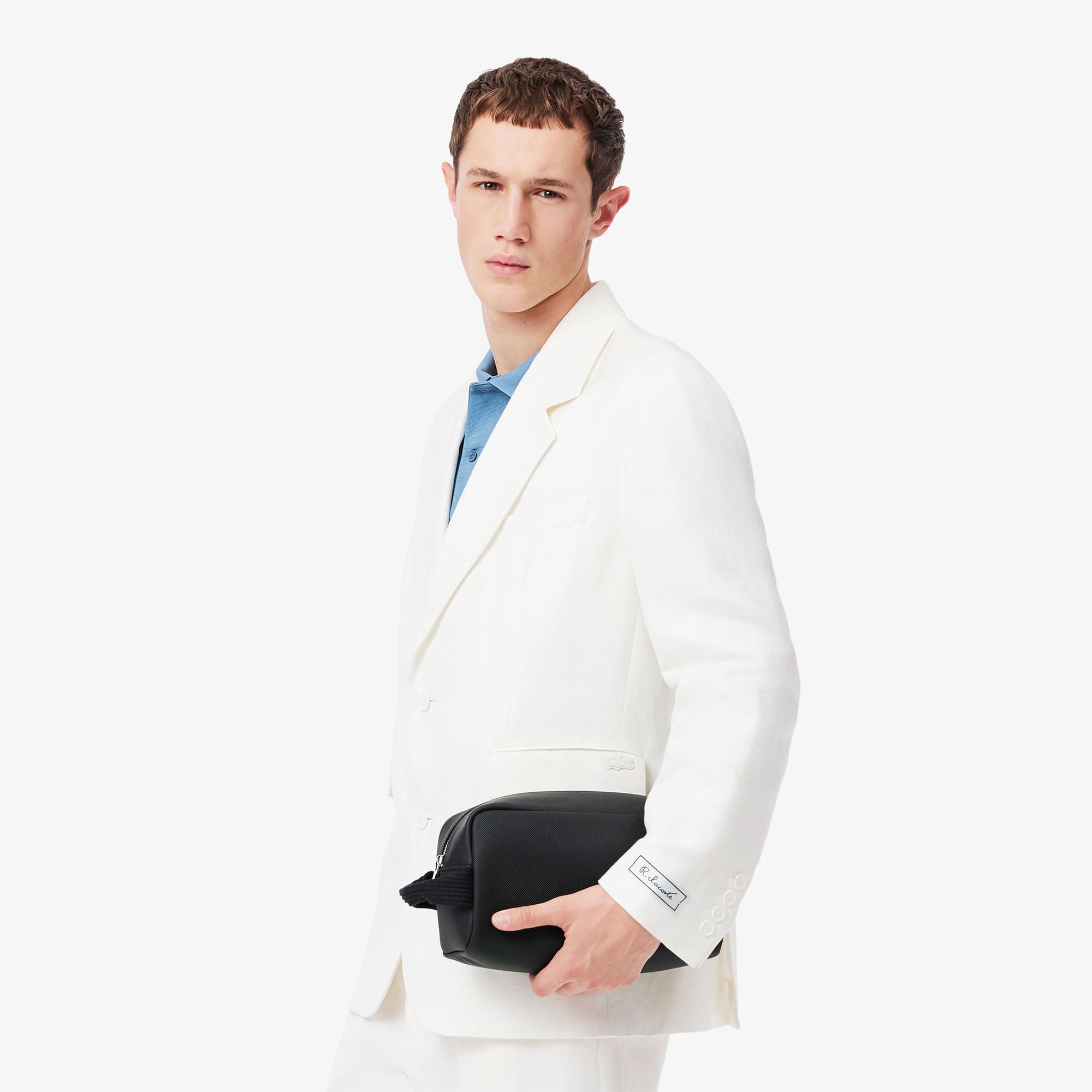 Lacoste Erkek Siyah Seyahat Çantası görsel 6