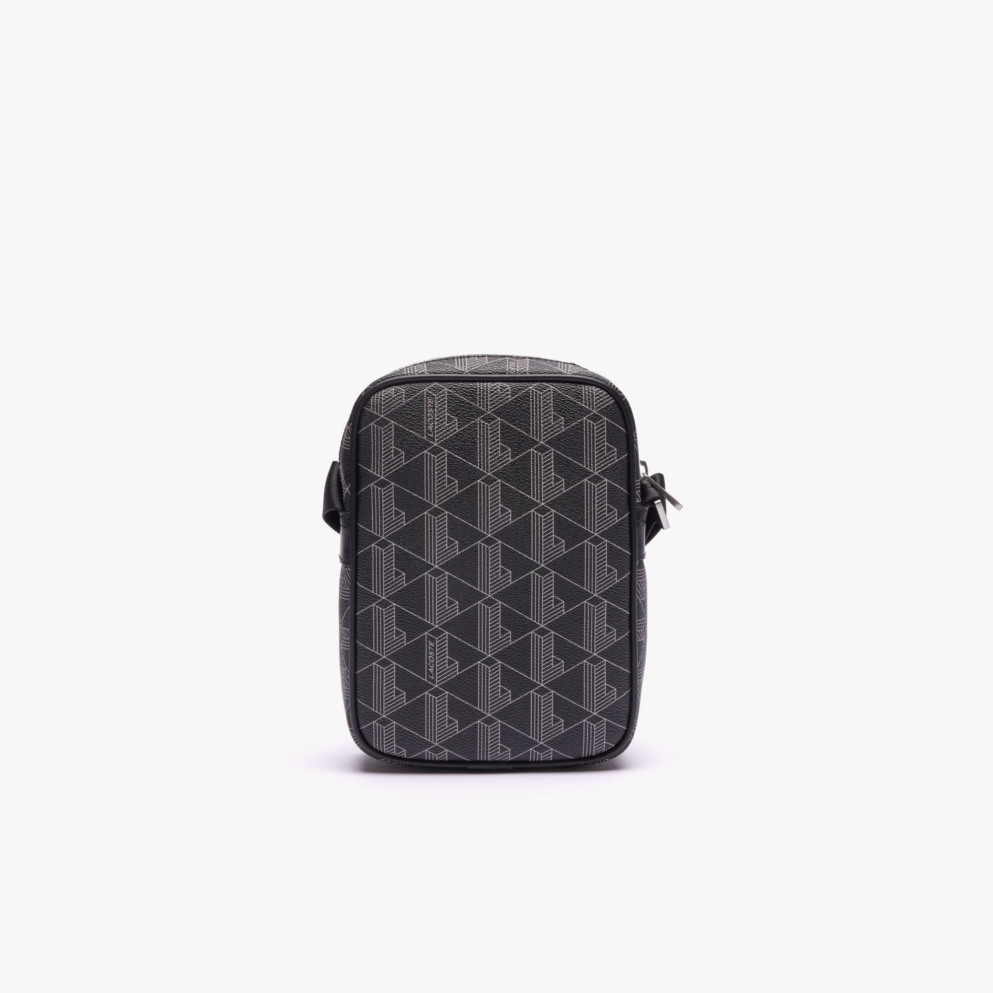 Lacoste The Blend Erkek Monogram Siyah Postacı Çantası görsel 4