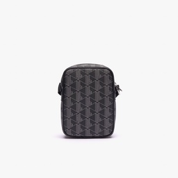 The Blend Erkek Monogram Siyah Postacı Çantası Siyah