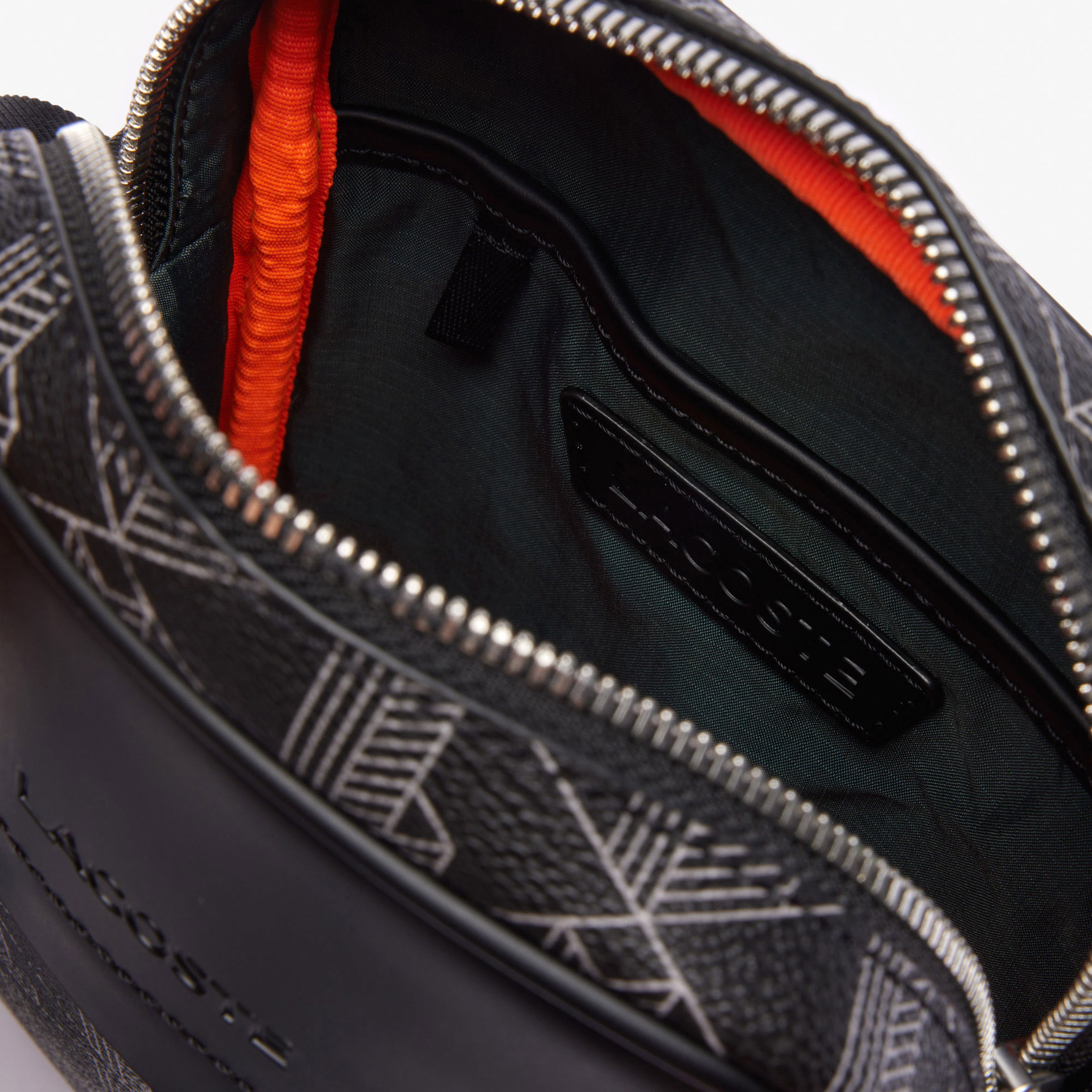 The Blend Erkek Monogram Siyah Postacı Çantası