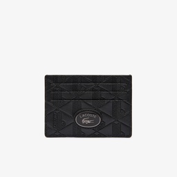 Erkek Monogram Siyah Kartlık Siyah