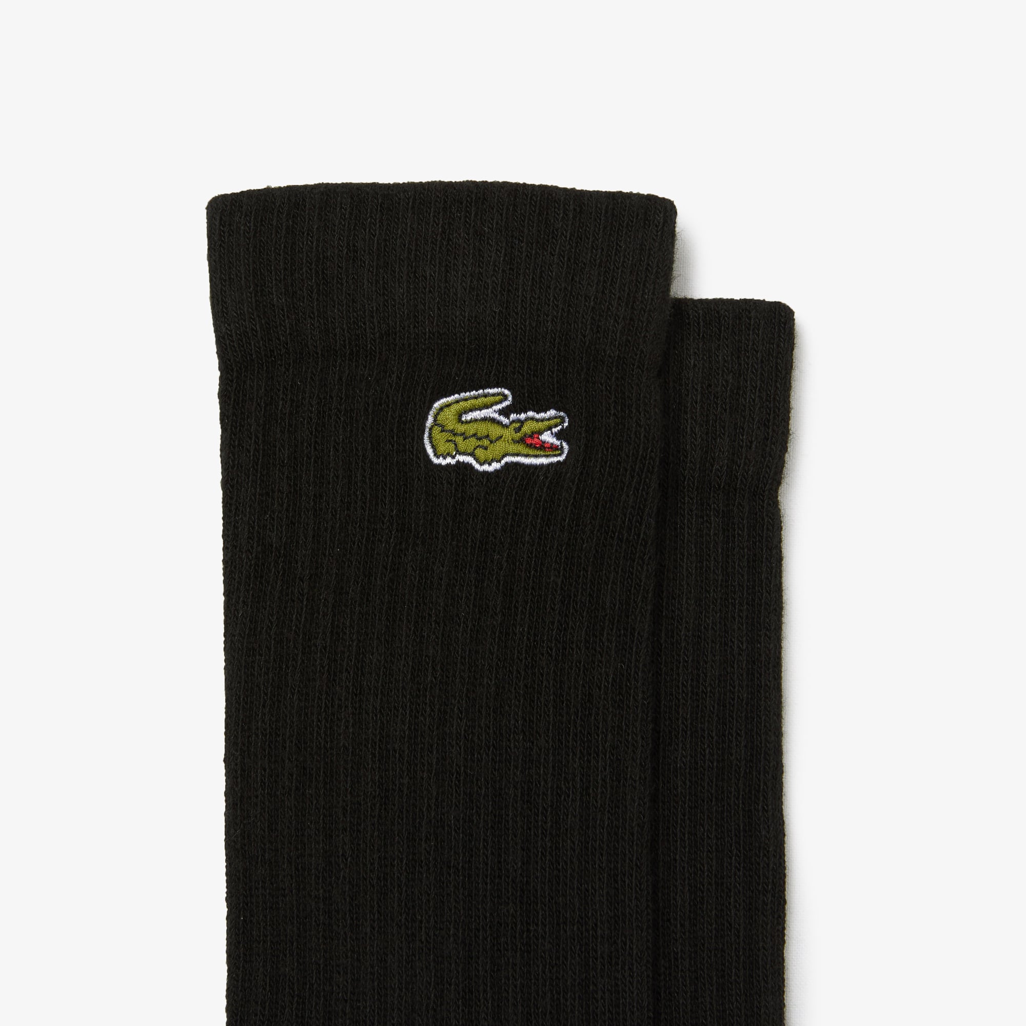 Lacoste Erkek 3'lü Siyah Çorap görsel 2