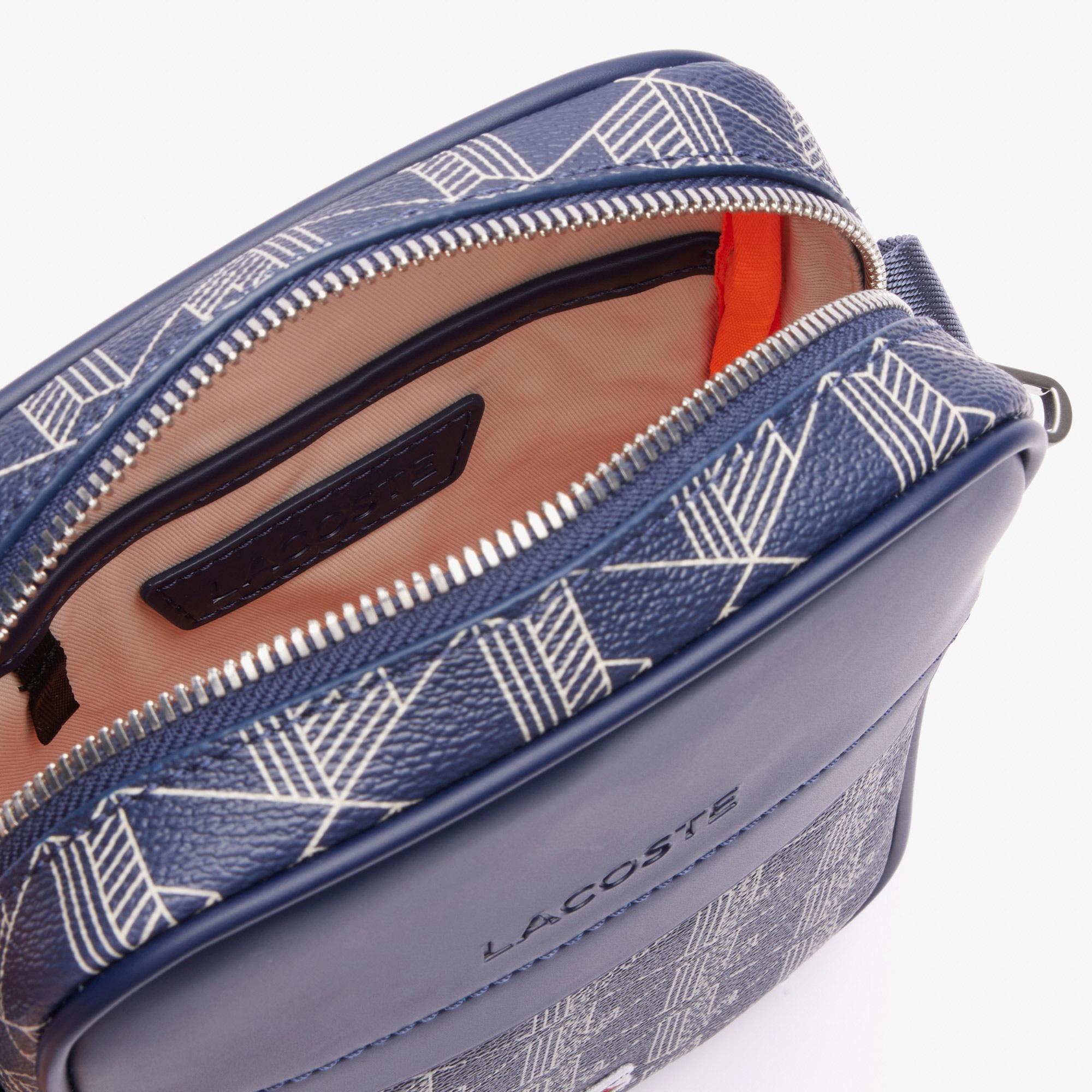 Lacoste The Blend Erkek Monogram Lacivert Postacı Çantası