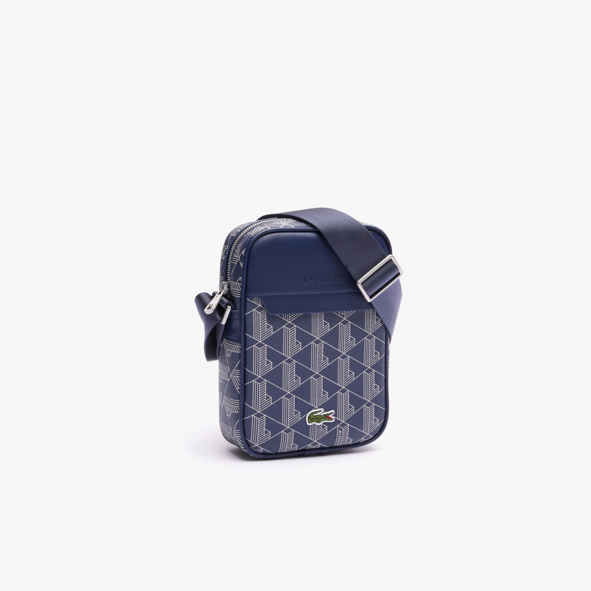 Lacoste The Blend Erkek Monogram Lacivert Postacı Çantası