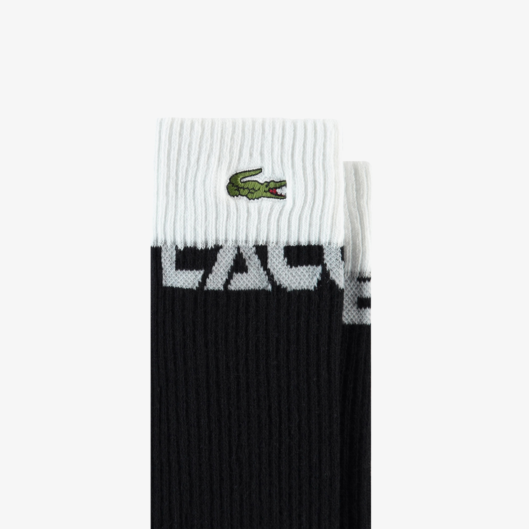 Lacoste Çocuk Siyah Çorap görsel 2