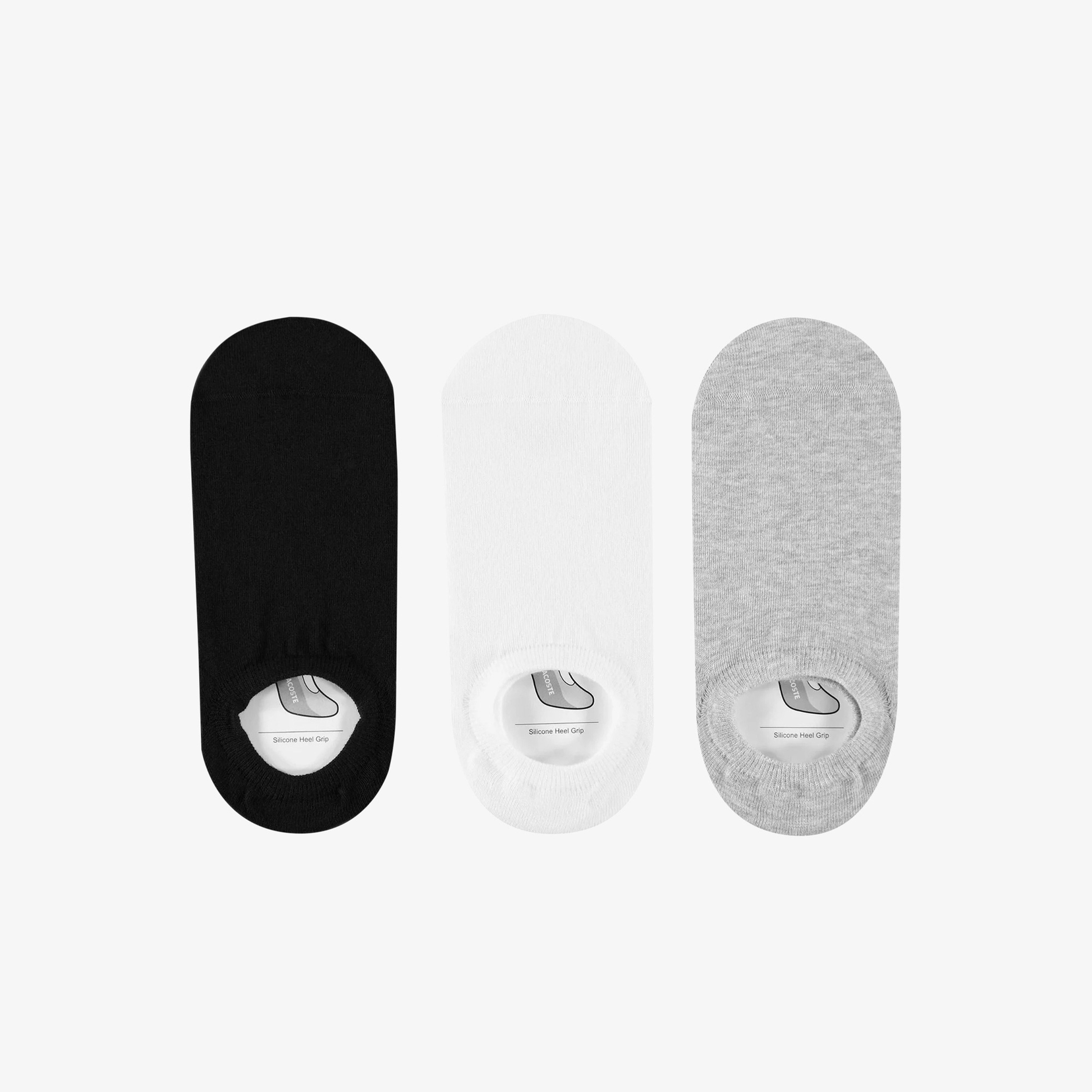 Unisex 3'lü Gri Çorap