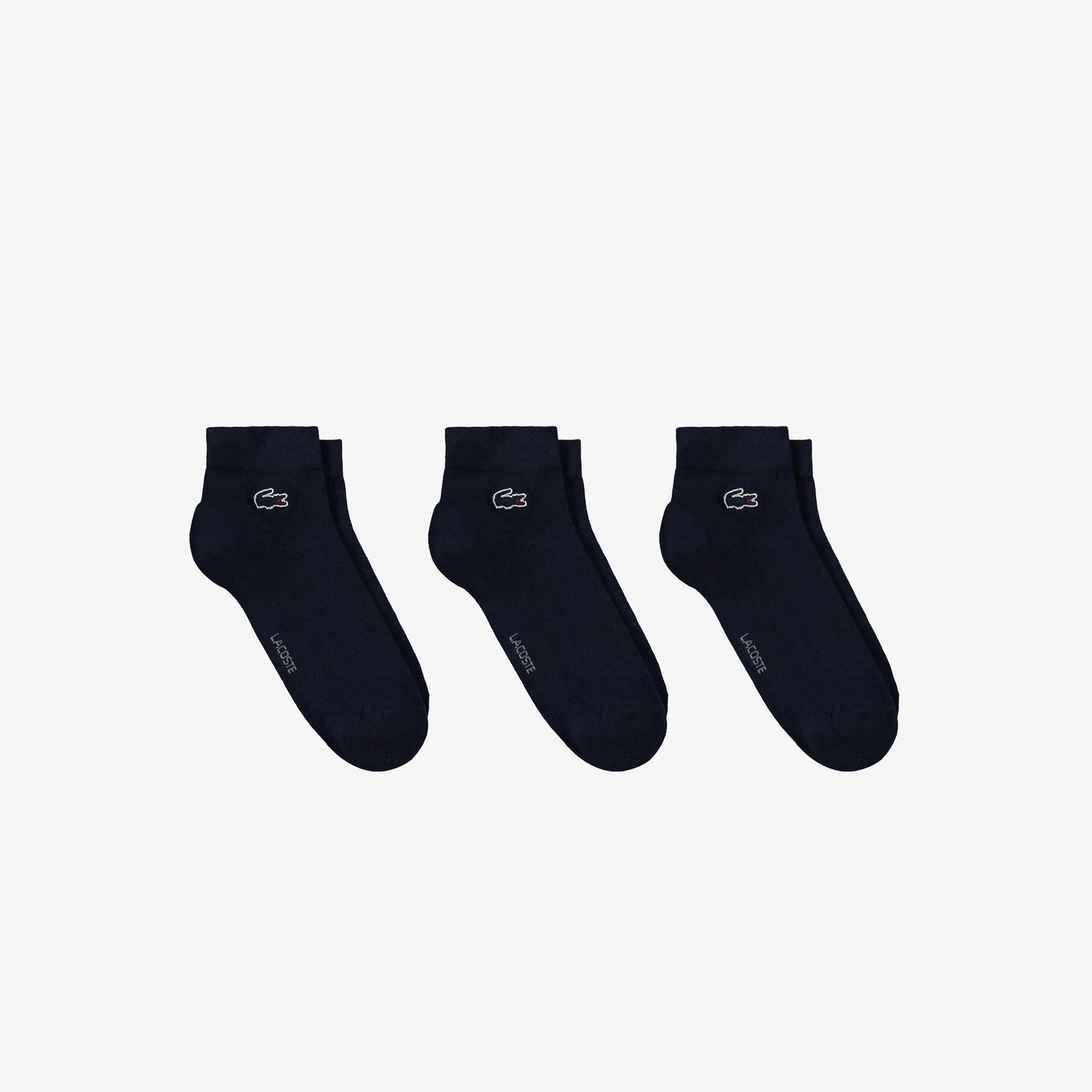 Lacoste Unisex 3'lü Lacivert Çorap