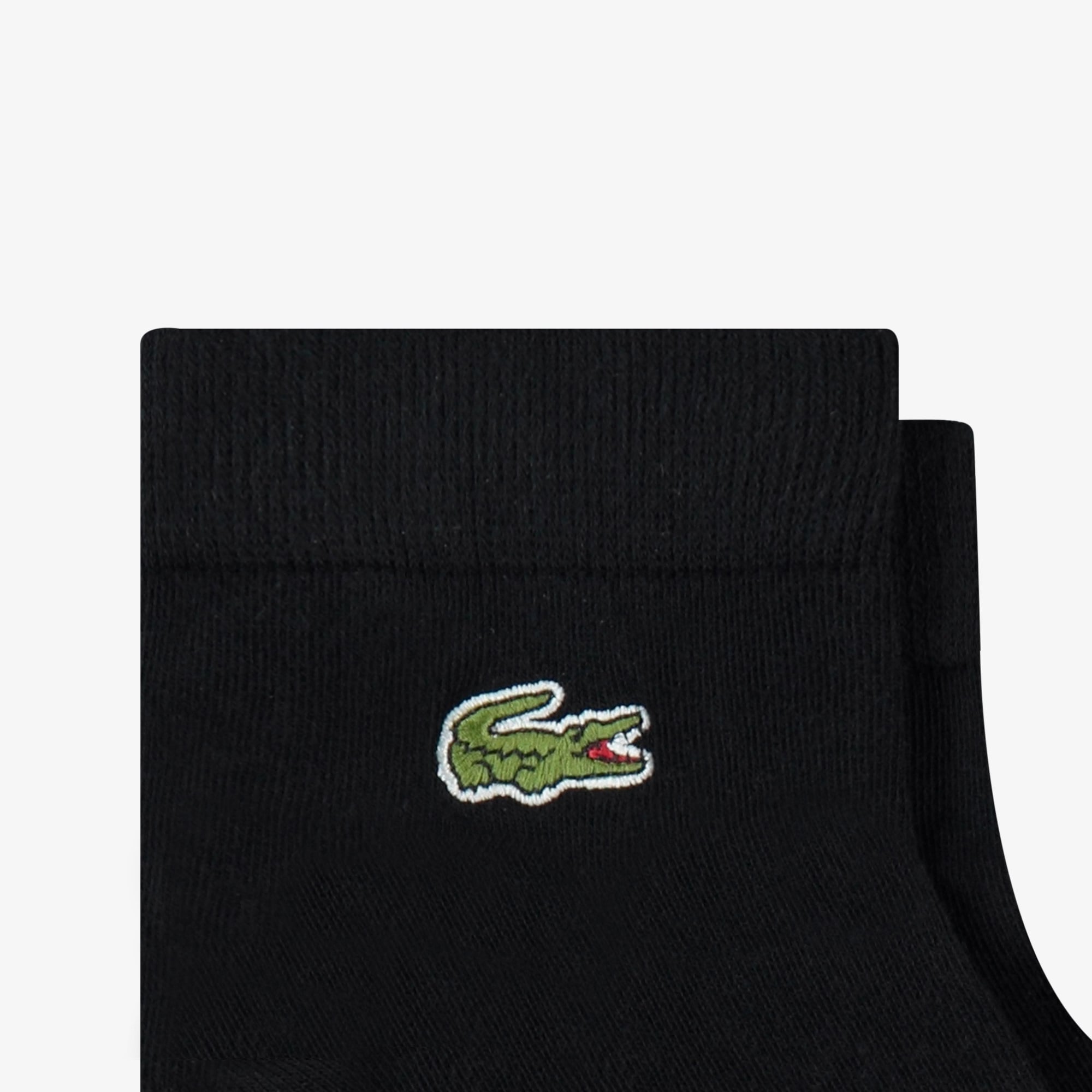 Lacoste Unisex 3'lü Siyah Çorap görsel 2