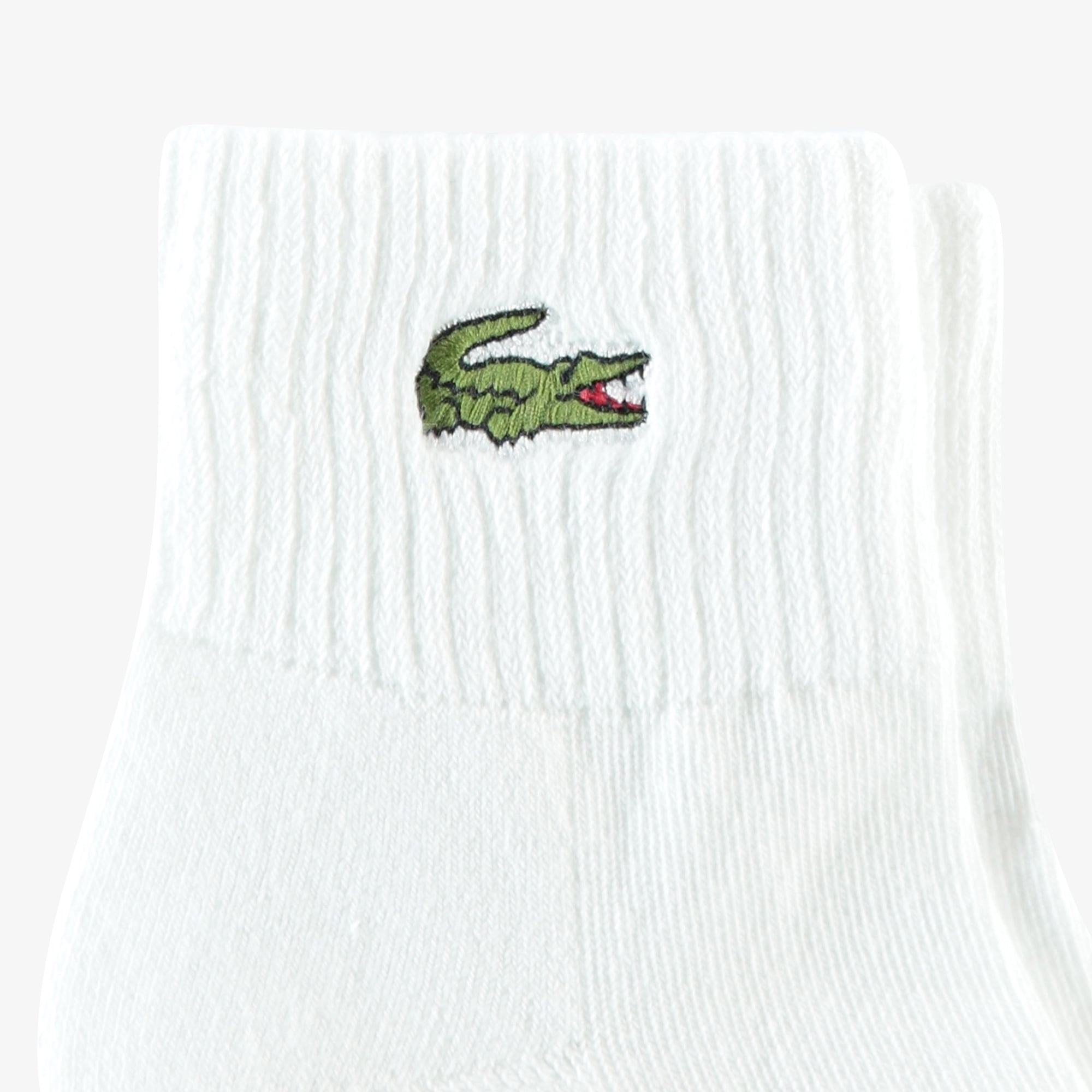 Lacoste Unisex Beyaz Çorap görsel 2
