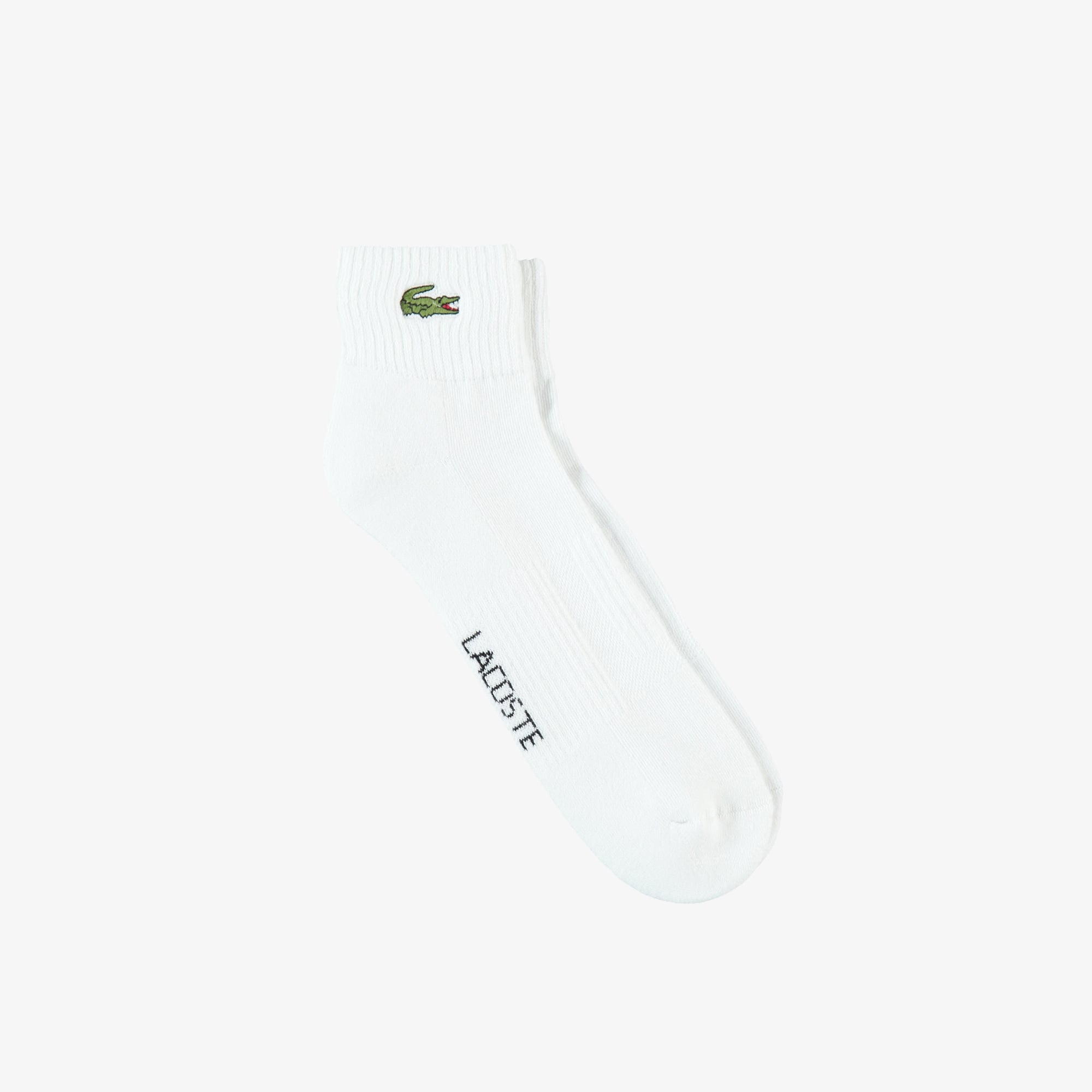 Lacoste Unisex Beyaz Çorap