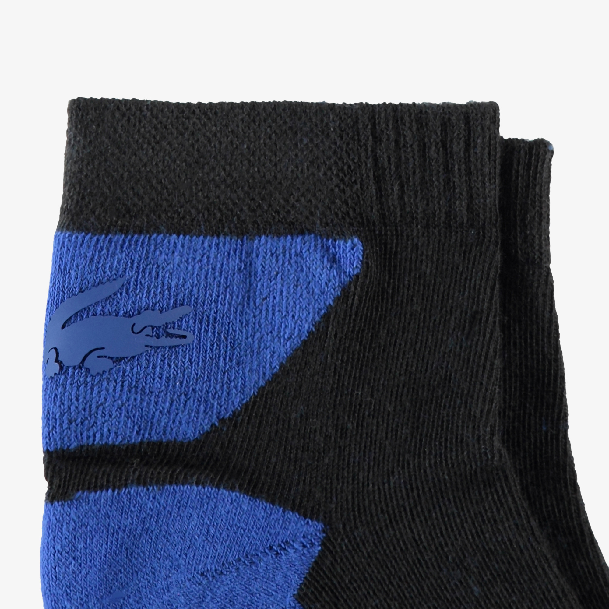Lacoste Unisex Renk Bloklu Mavi Çorap görsel 2