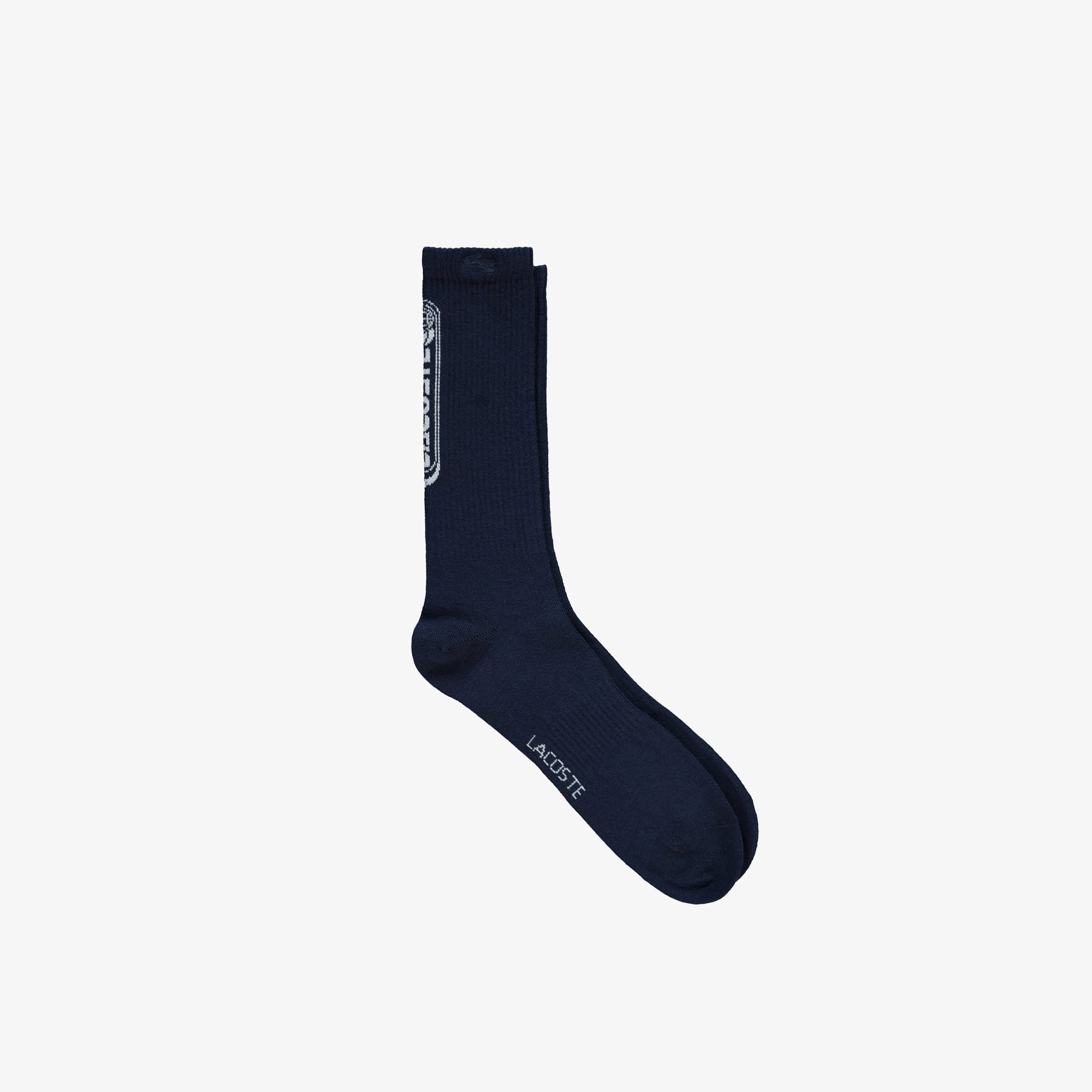 Lacoste Erkek Baskılı Lacivert Çorap