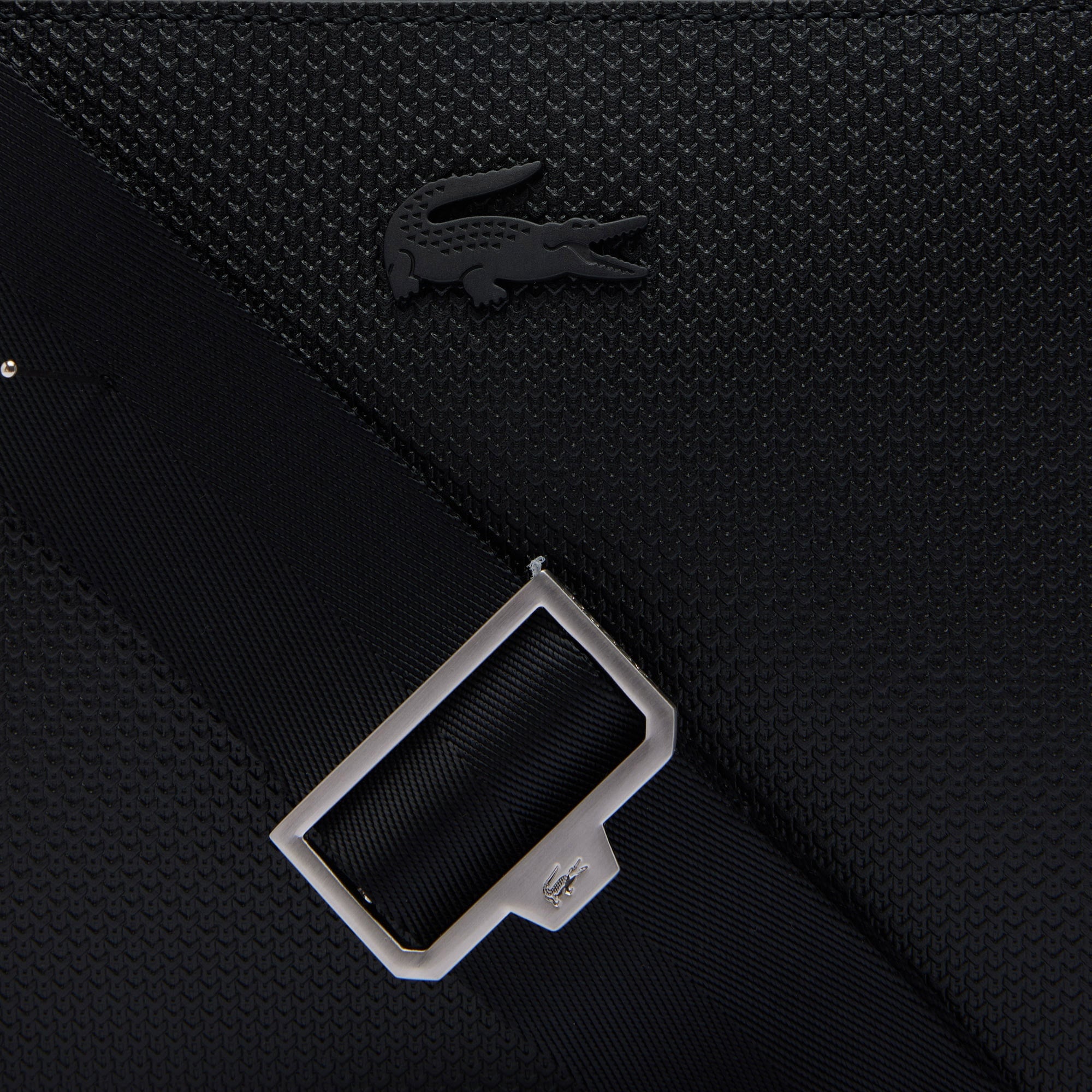 Unisex Deri Siyah Postacı Çantası