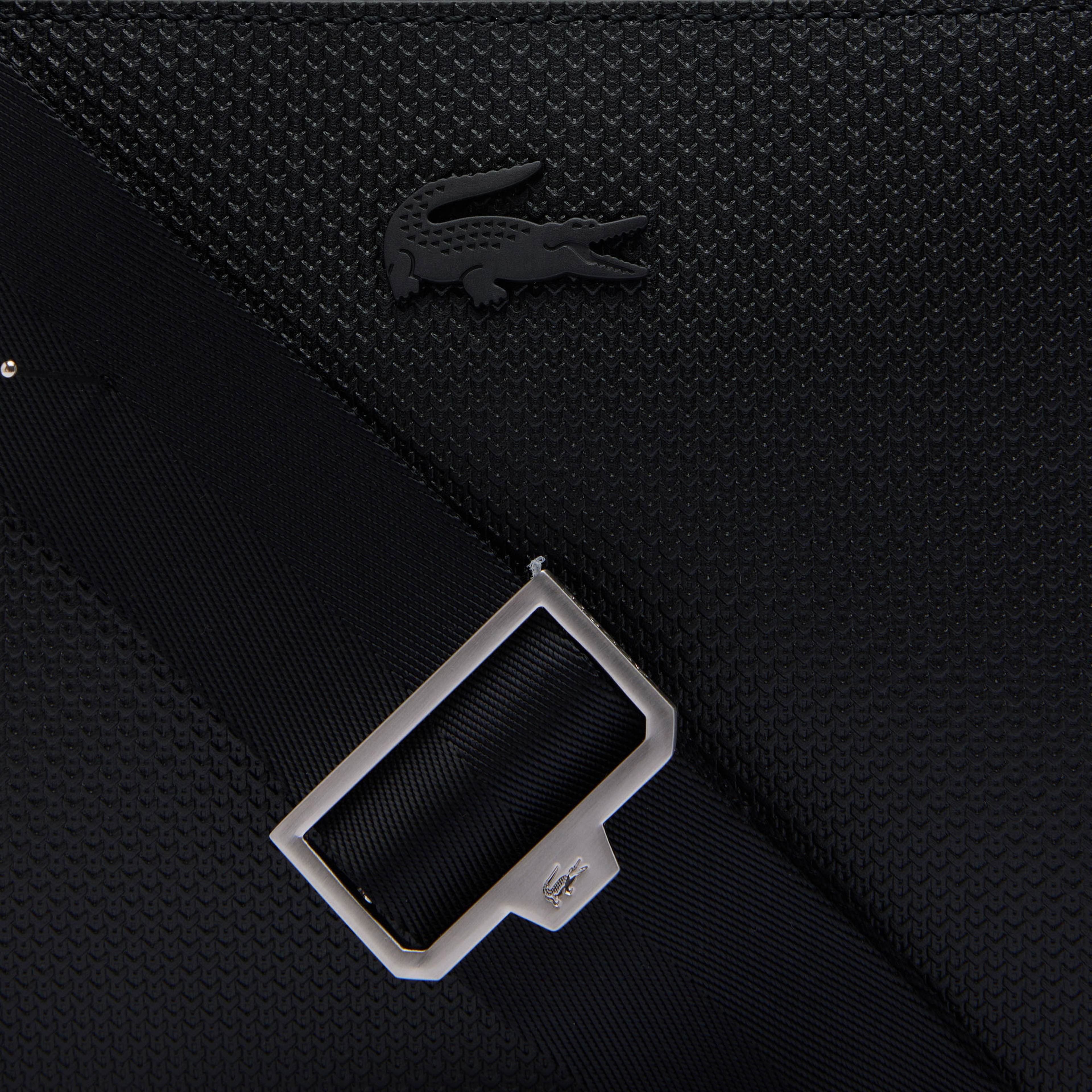 Unisex Deri Siyah Postacı Çantası