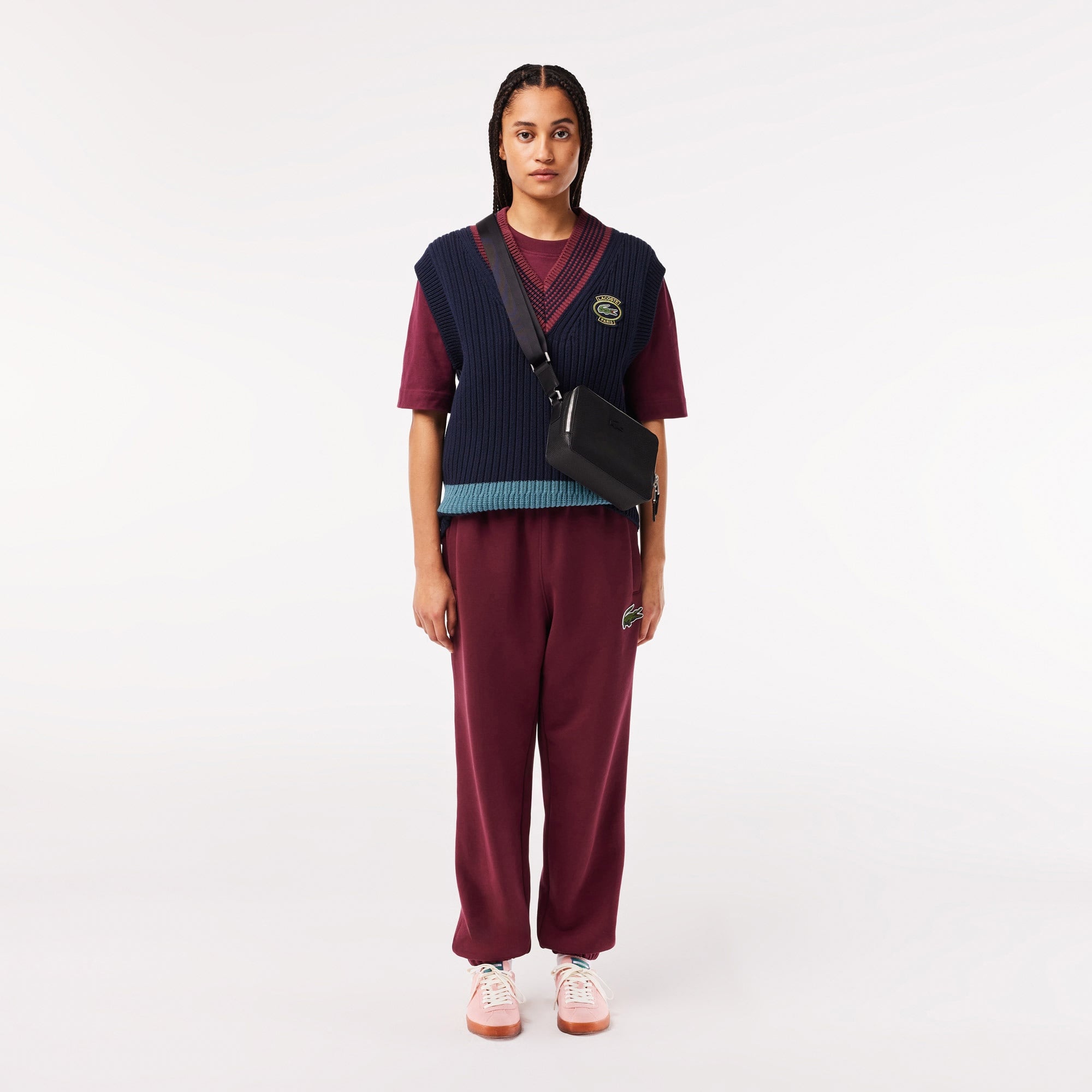 Unisex Deri Siyah Postacı Çantası