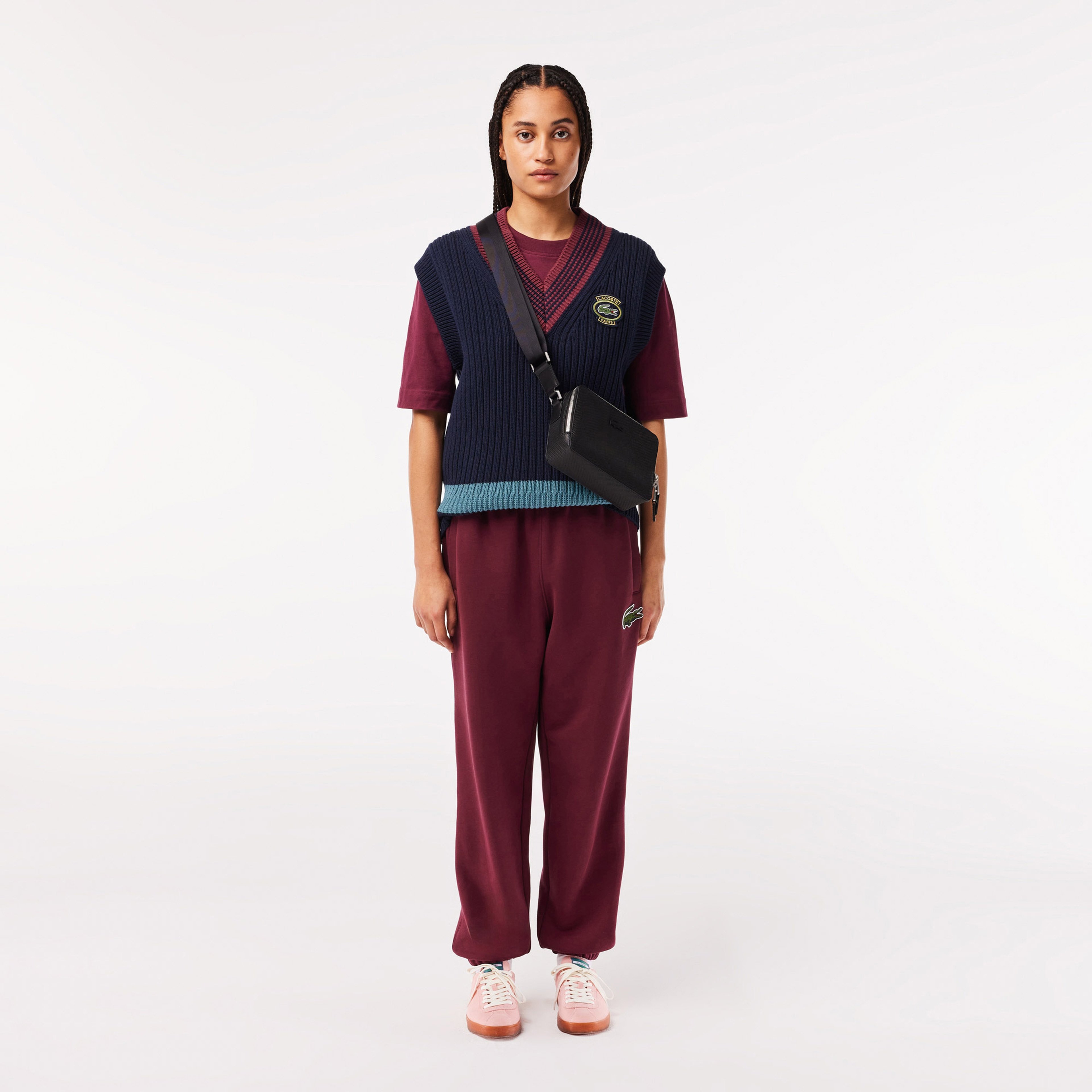 Unisex Deri Siyah Postacı Çantası