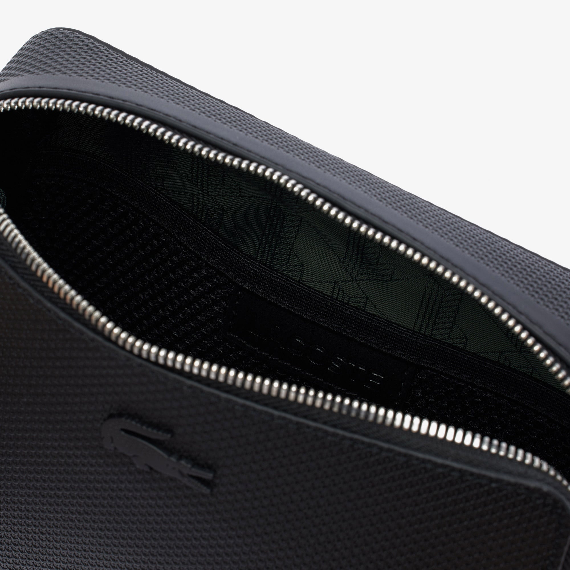 Unisex Deri Siyah Postacı Çantası