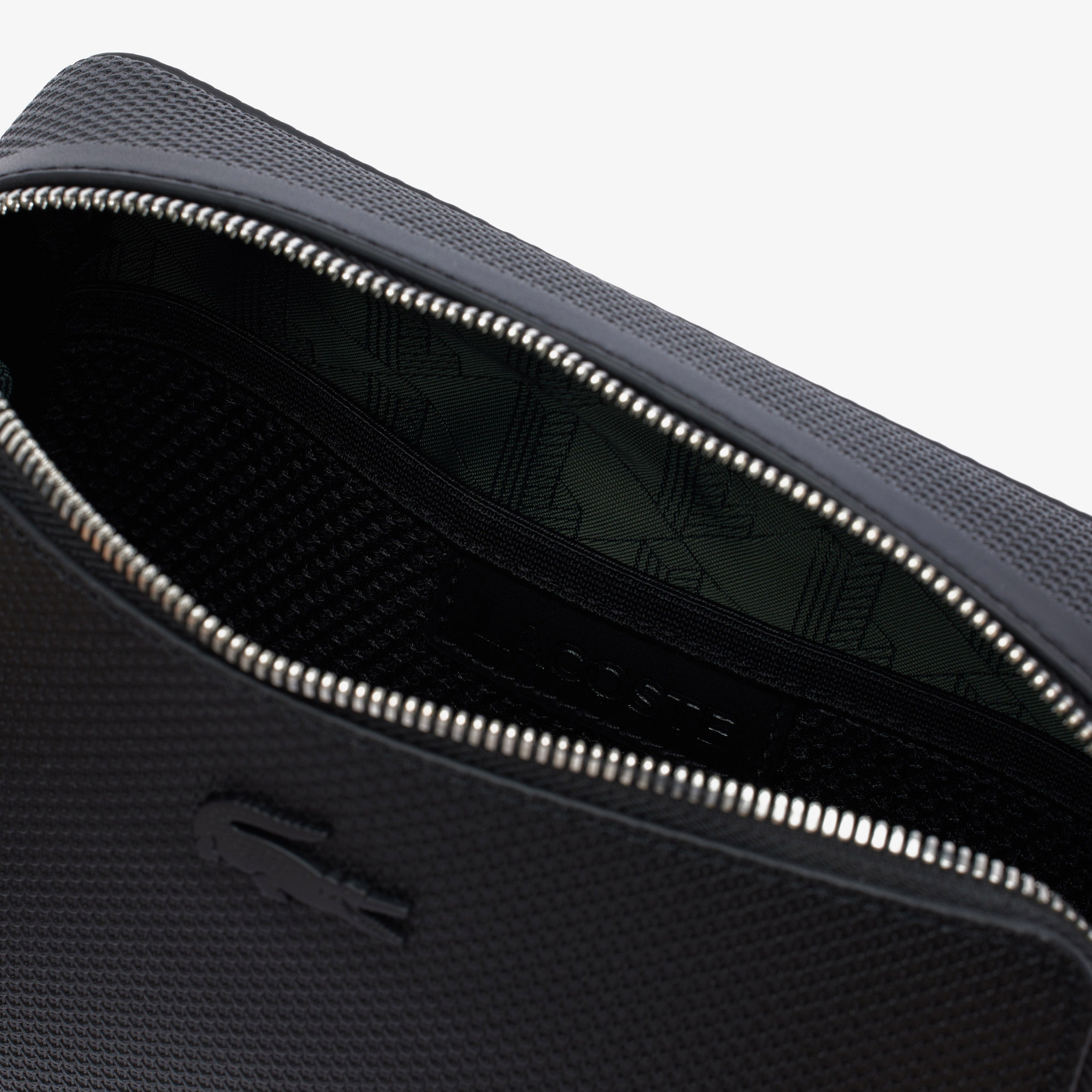 Unisex Deri Siyah Postacı Çantası