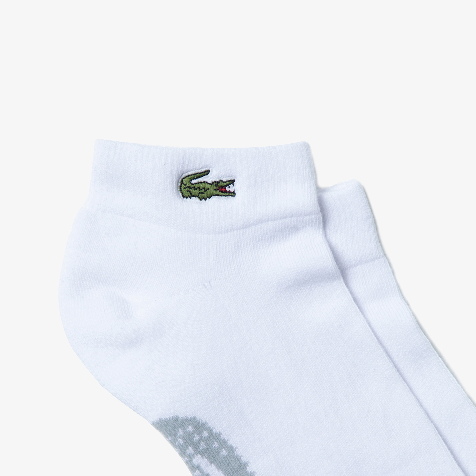Lacoste Erkek Baskılı Beyaz Çorap görsel 2