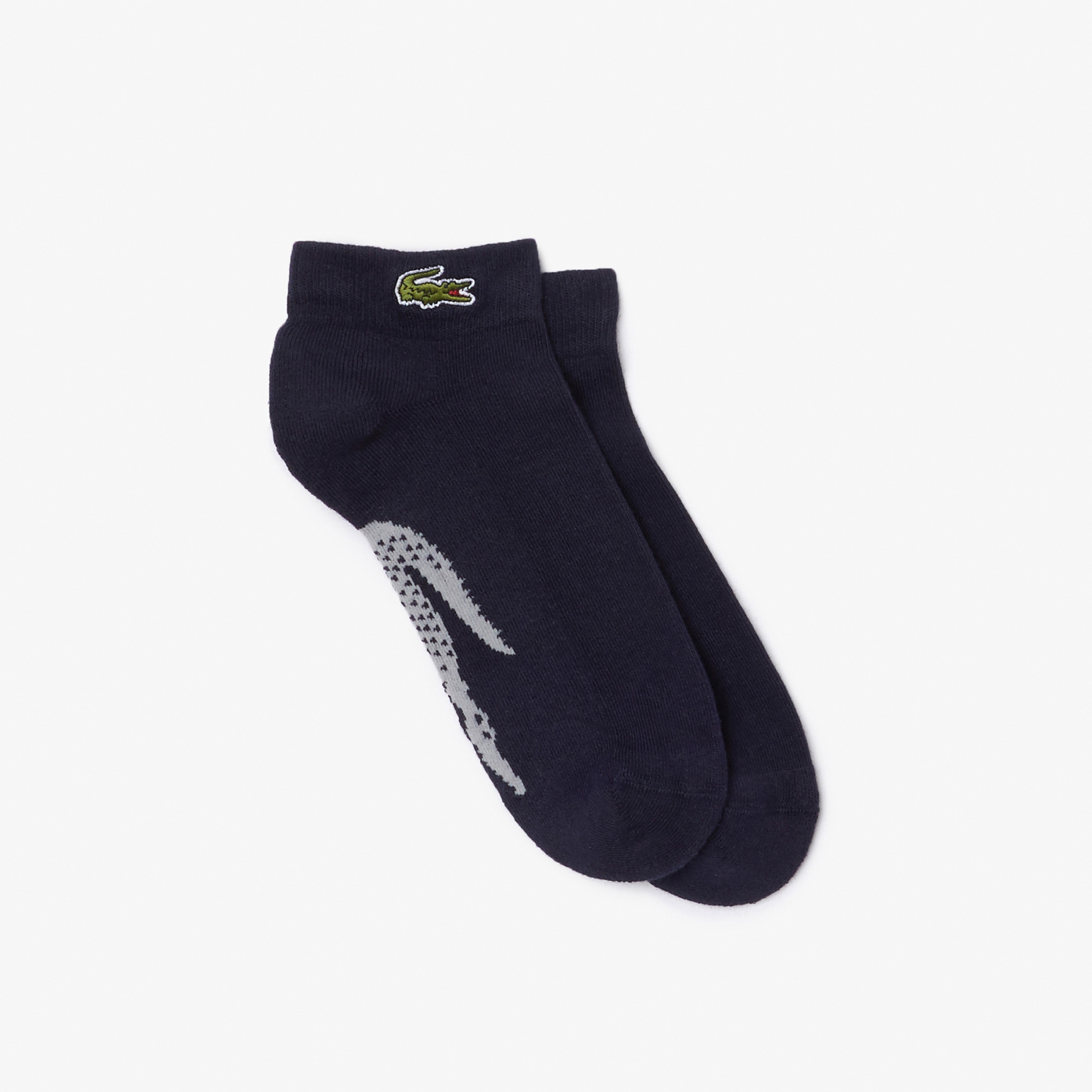 Erkek Baskılı Lacivert Çorap