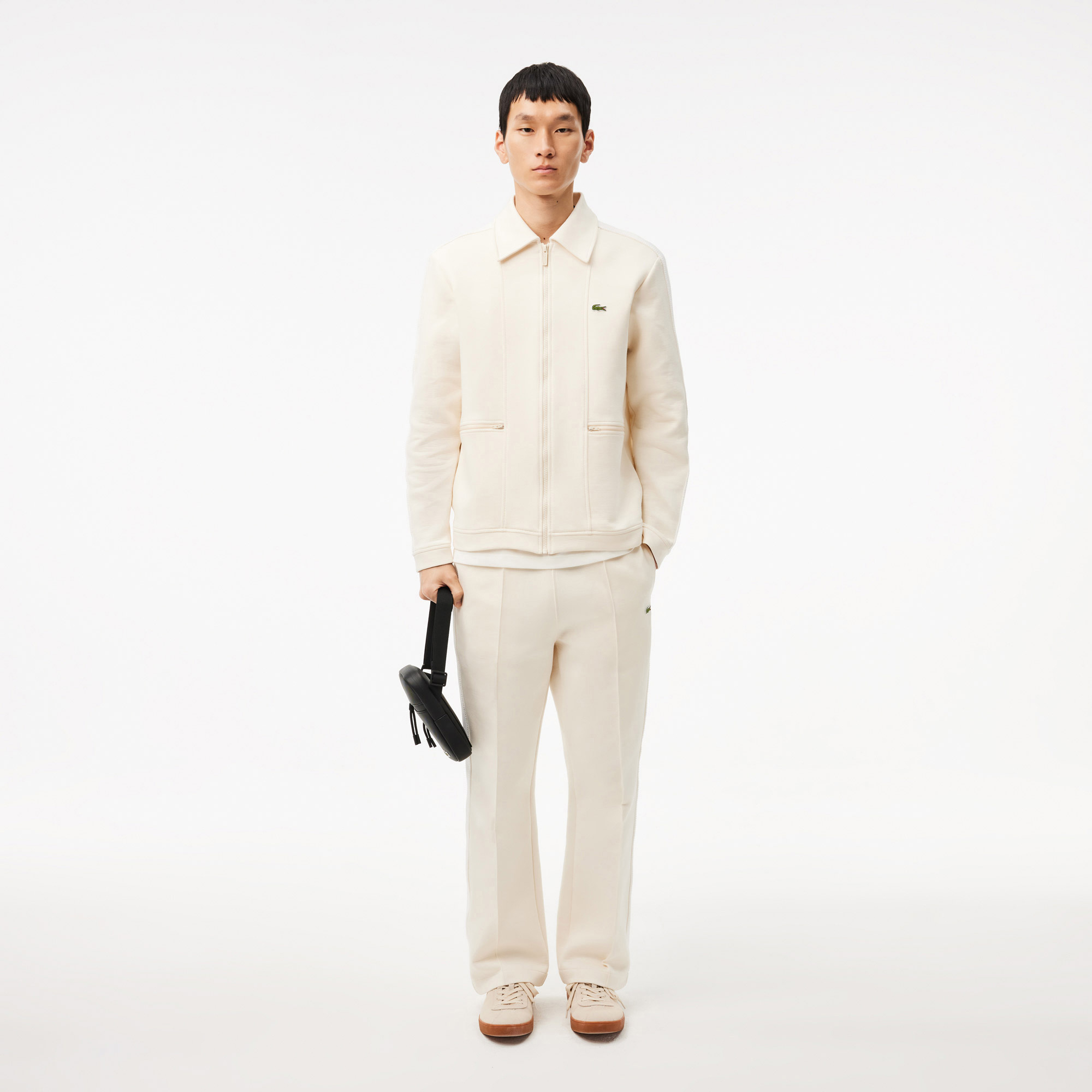 Lacoste Small LCST Erkek Siyah Postacı Çantası görsel 2