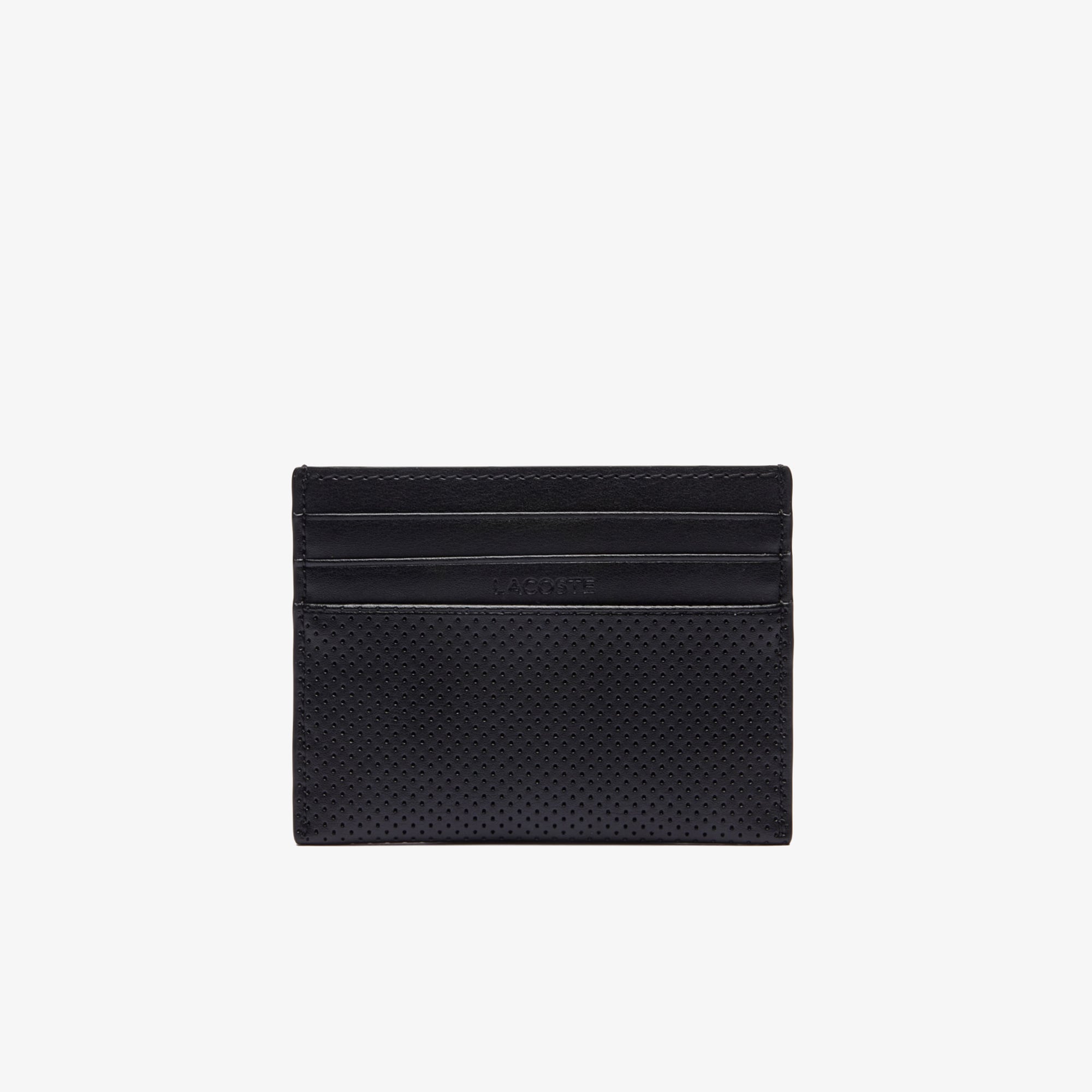 Lacoste Elegance Erkek Deri 2'li Siyah Hediye Seti görsel 4