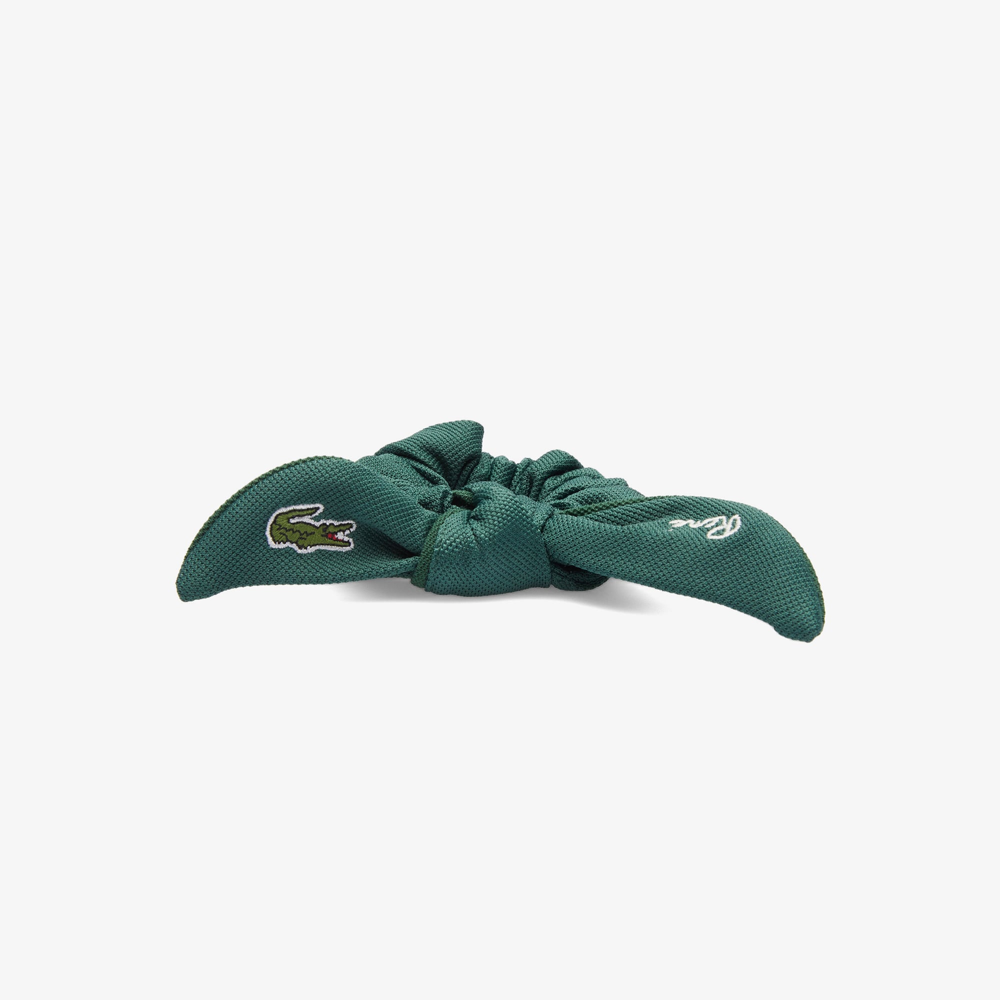 Lacoste Kadın Baskılı Koyu Yeşil Saç Bandı