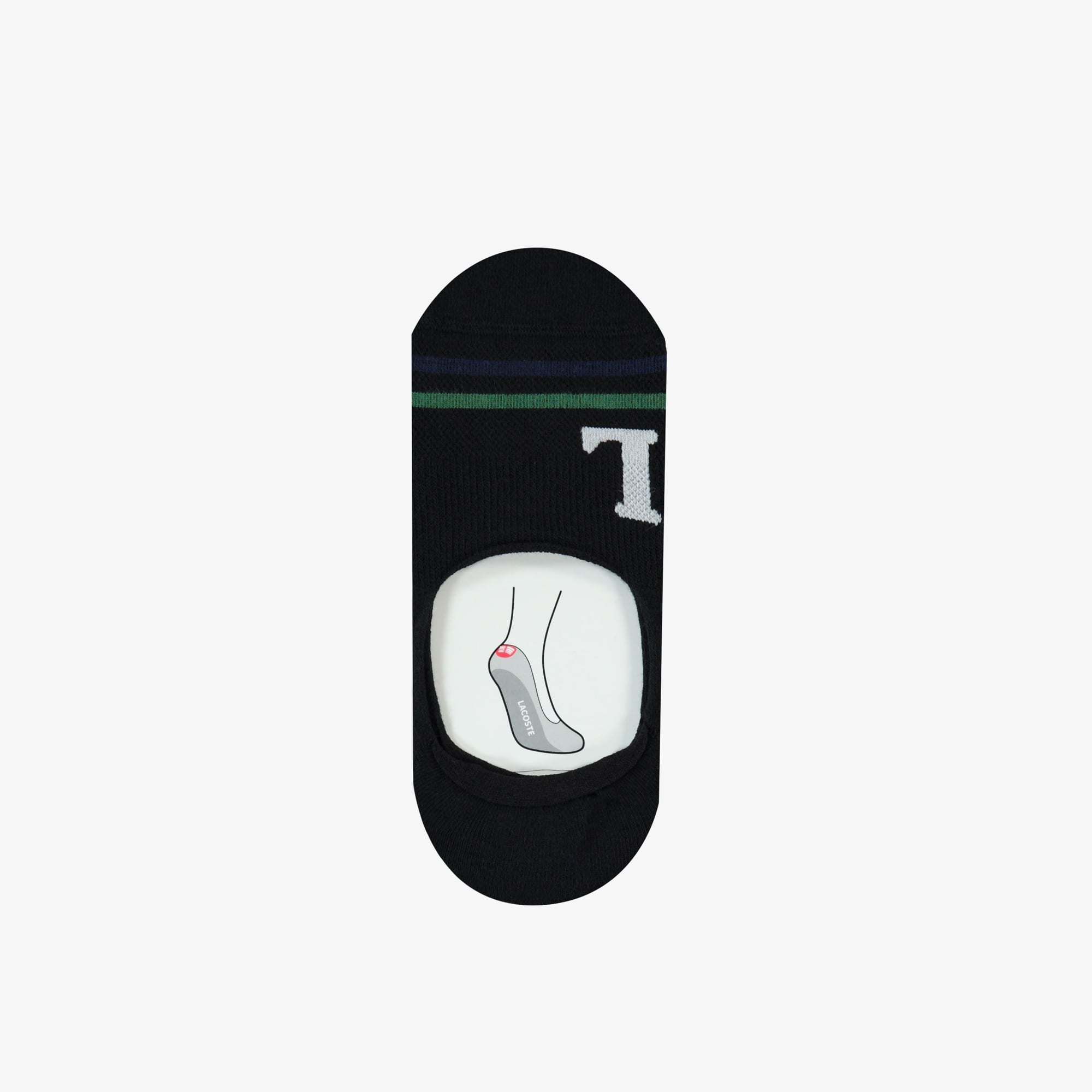 Lacoste Unisex Siyah Babet Çorap