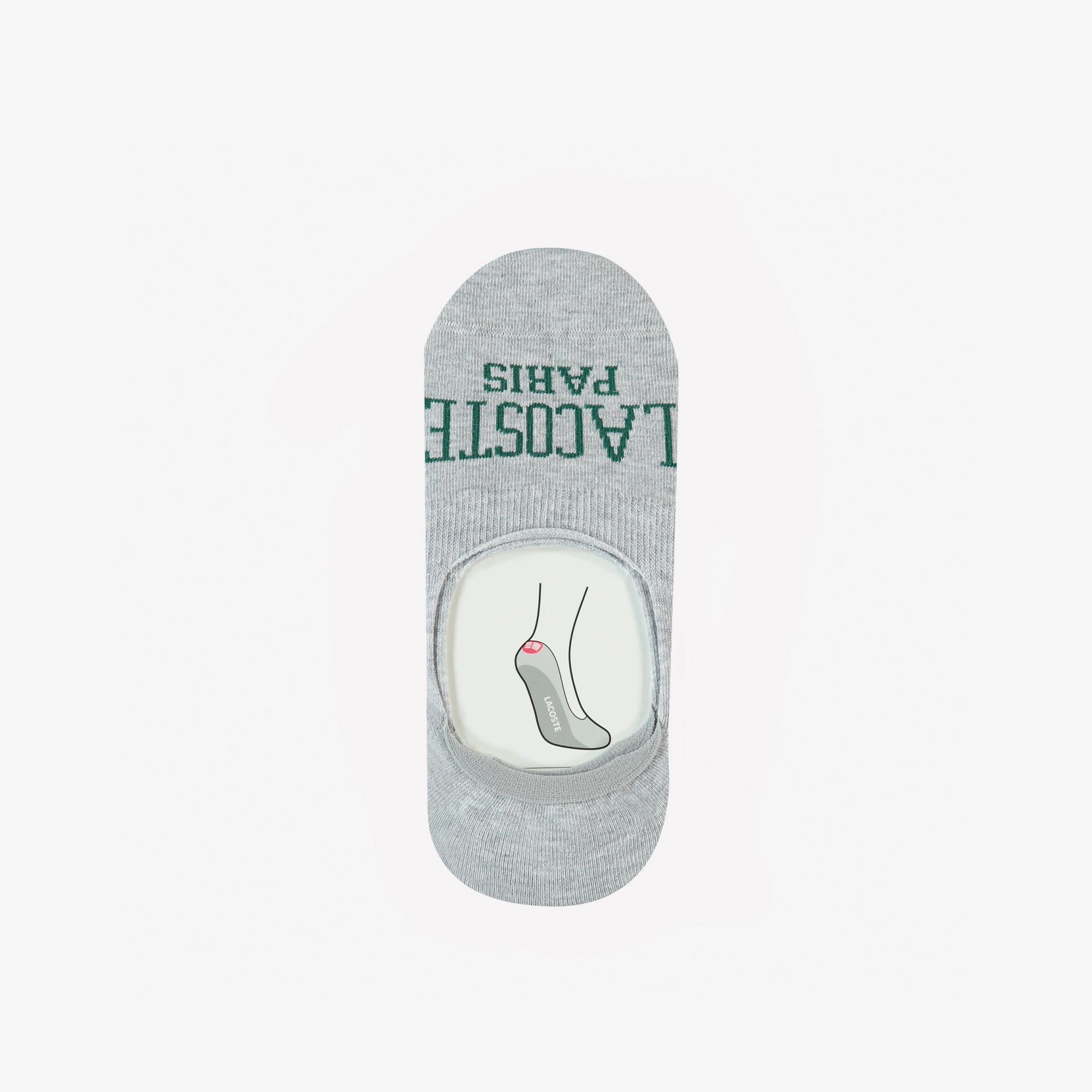 Lacoste Erkek Baskılı Gri Çorap