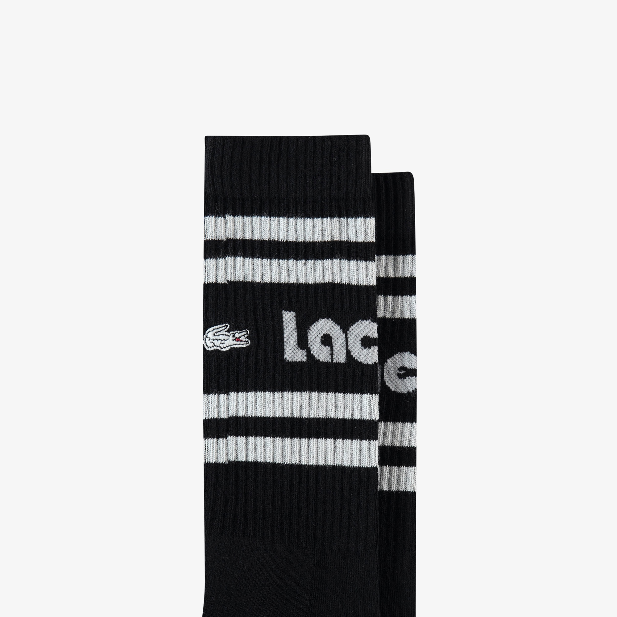 Unisex Baskılı Siyah Çorap