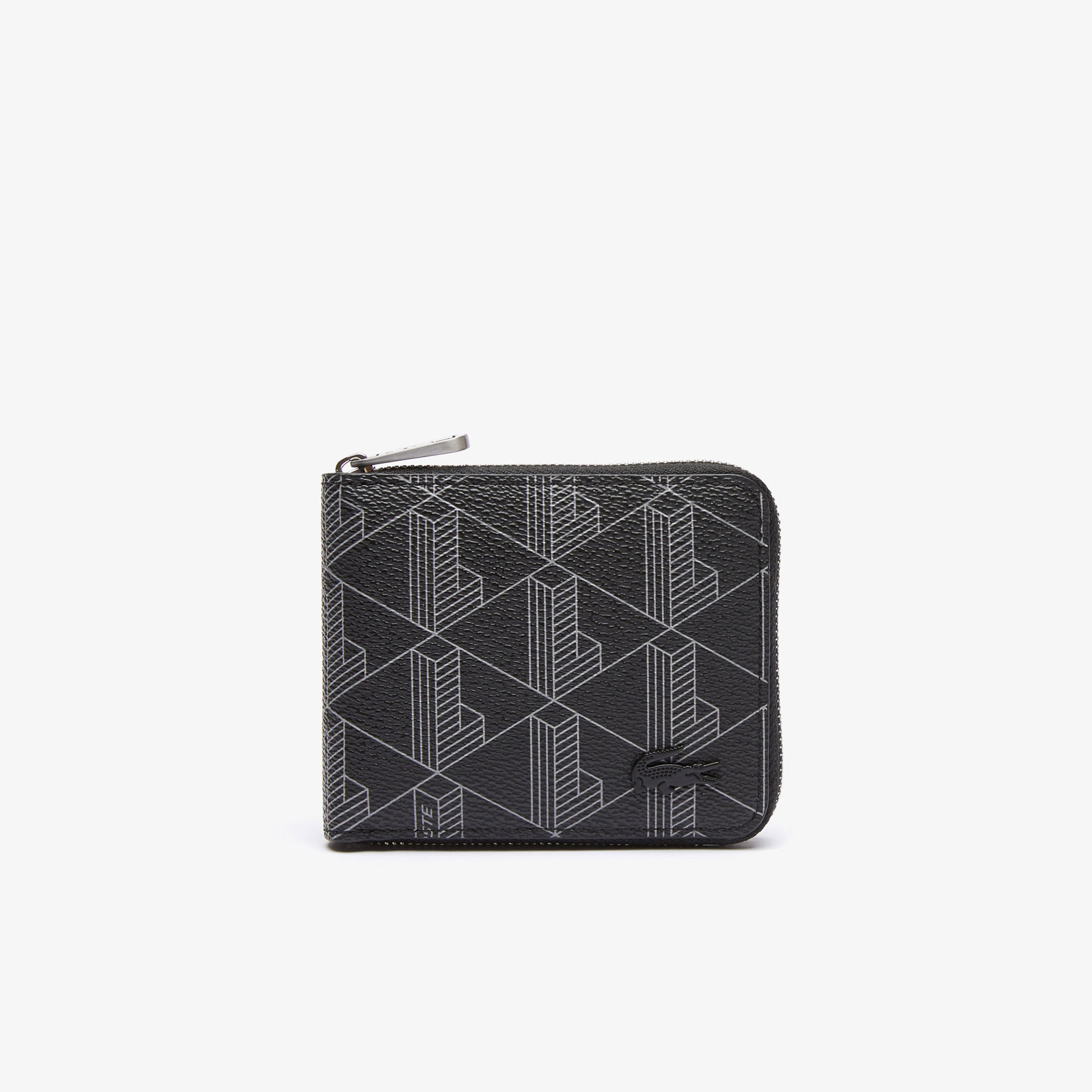 The Blend Erkek Monogram Siyah Cüzdan