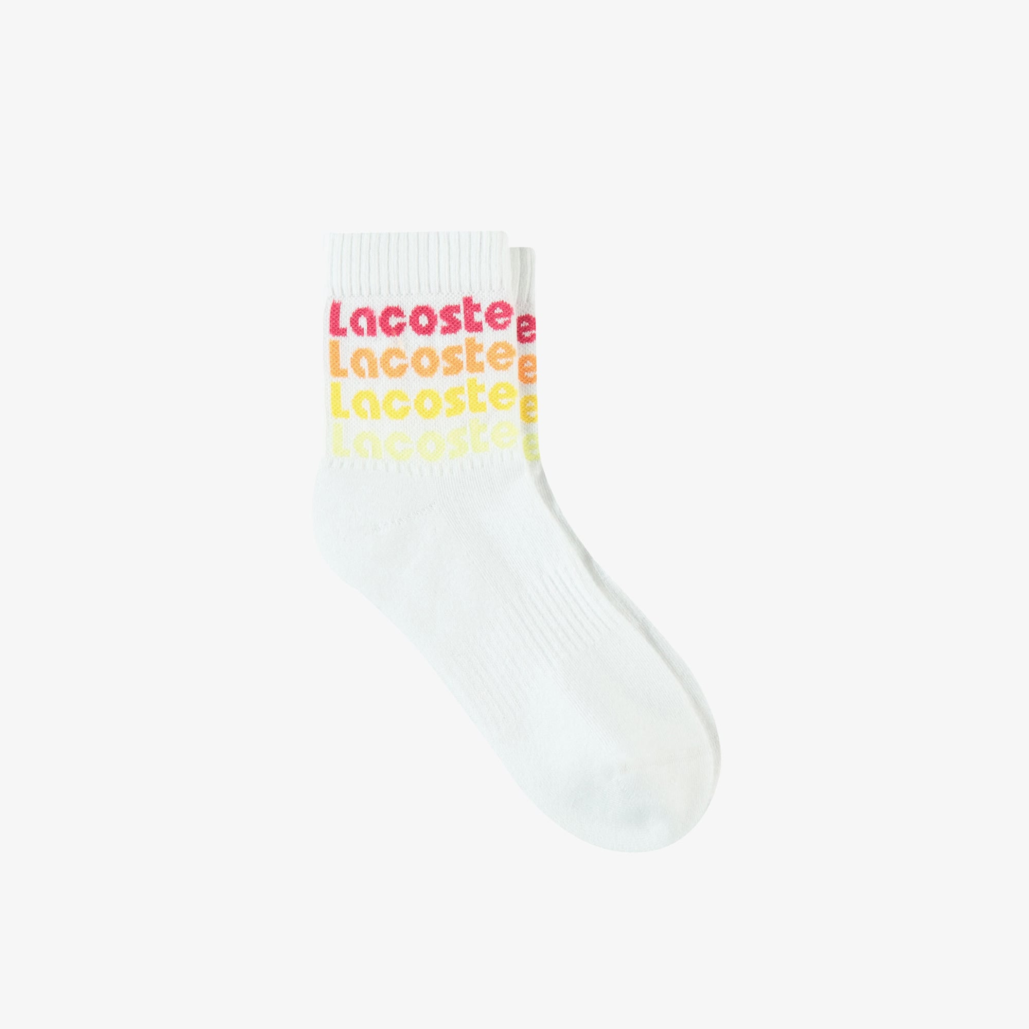 Lacoste Unisex Beyaz Çorap