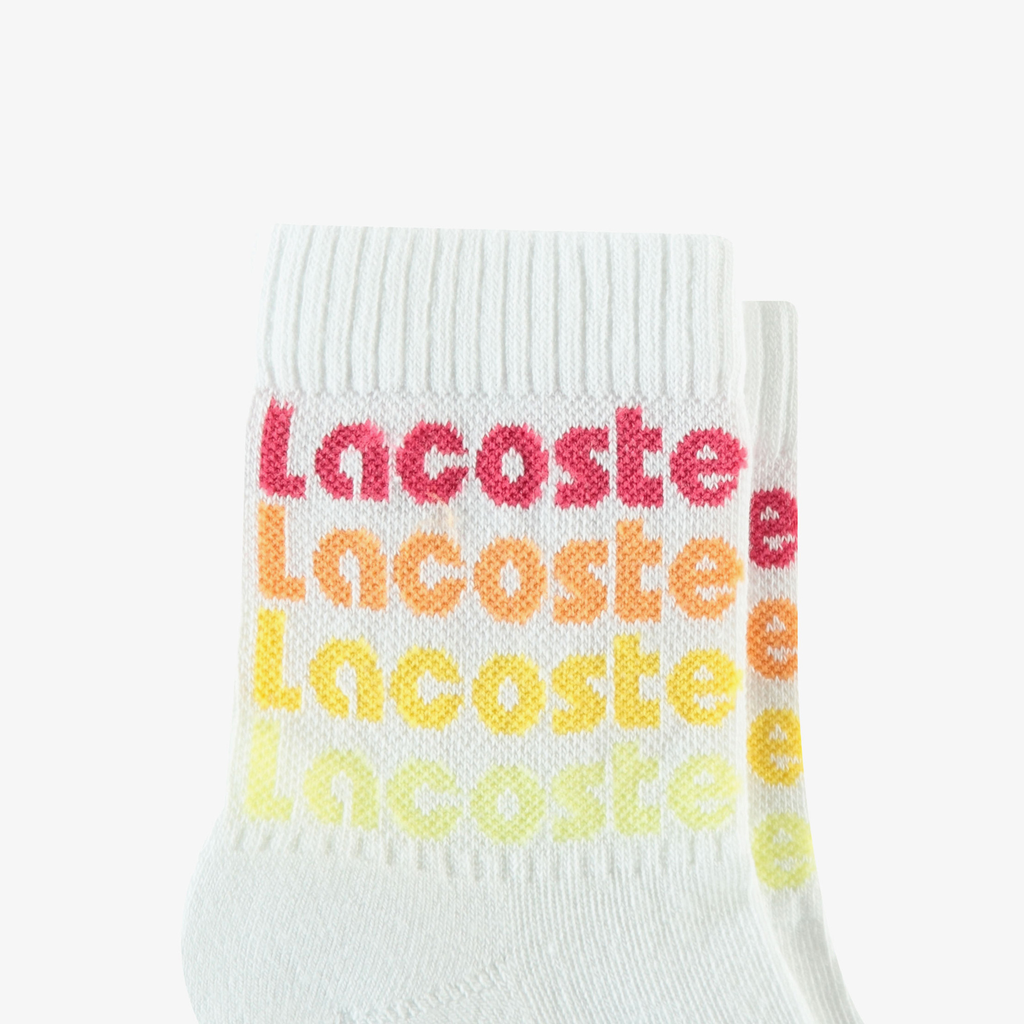Lacoste Unisex Beyaz Çorap görsel 2