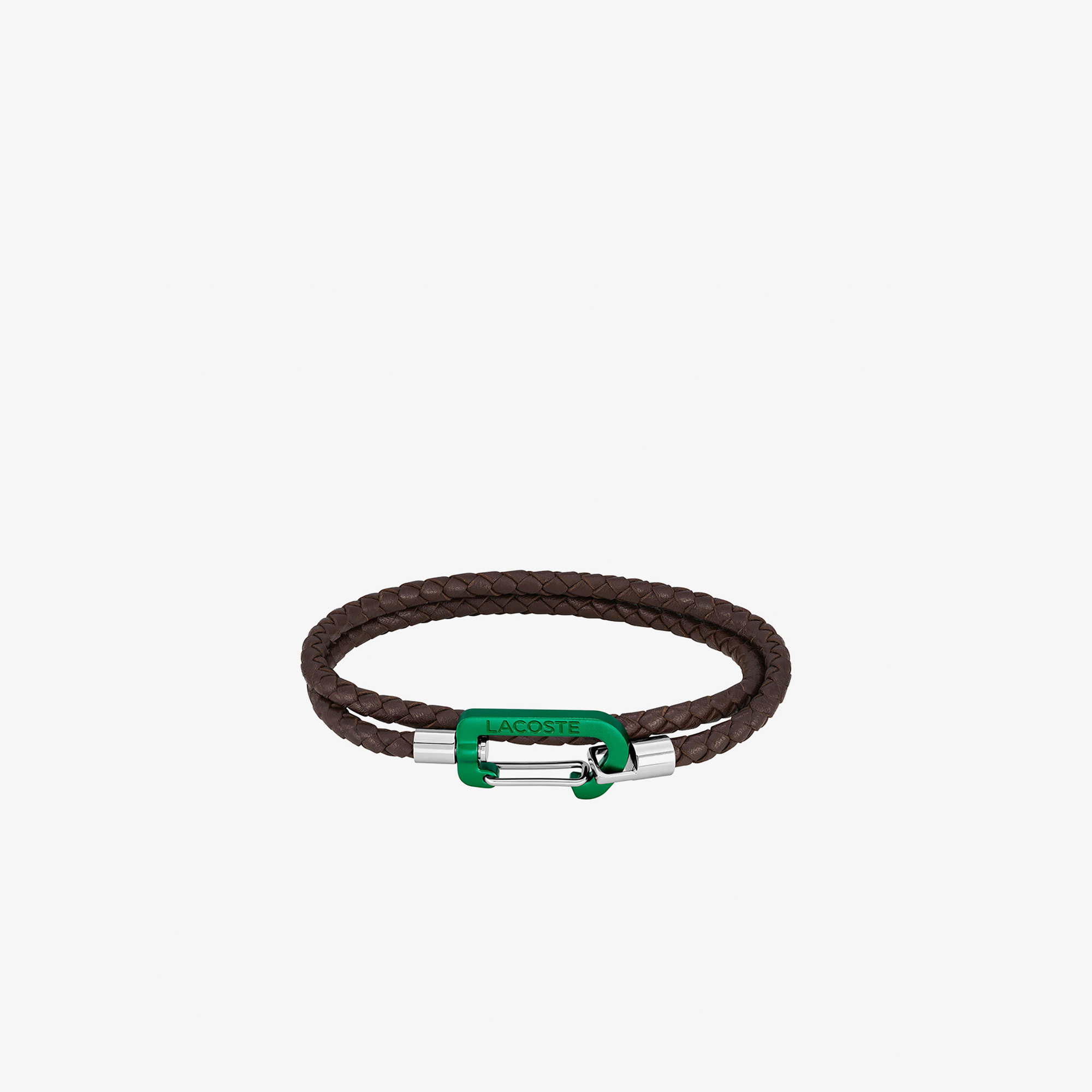 Lacoste Erkek Kahverengi Deri Bileklik