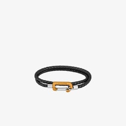 Erkek Siyah Deri Bileklik Siyah