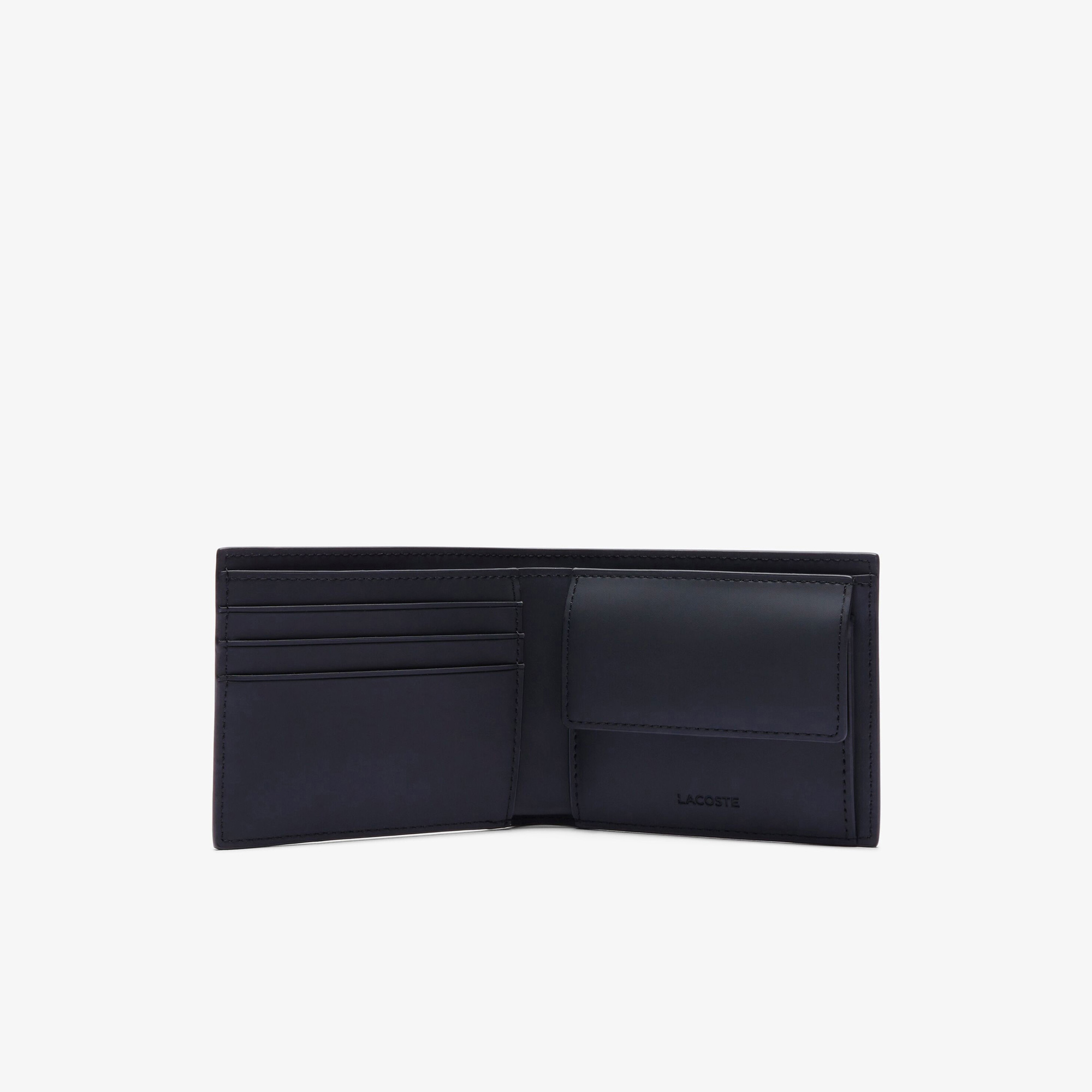Lacoste The Blend Erkek Monogram Siyah Cüzdan görsel 2