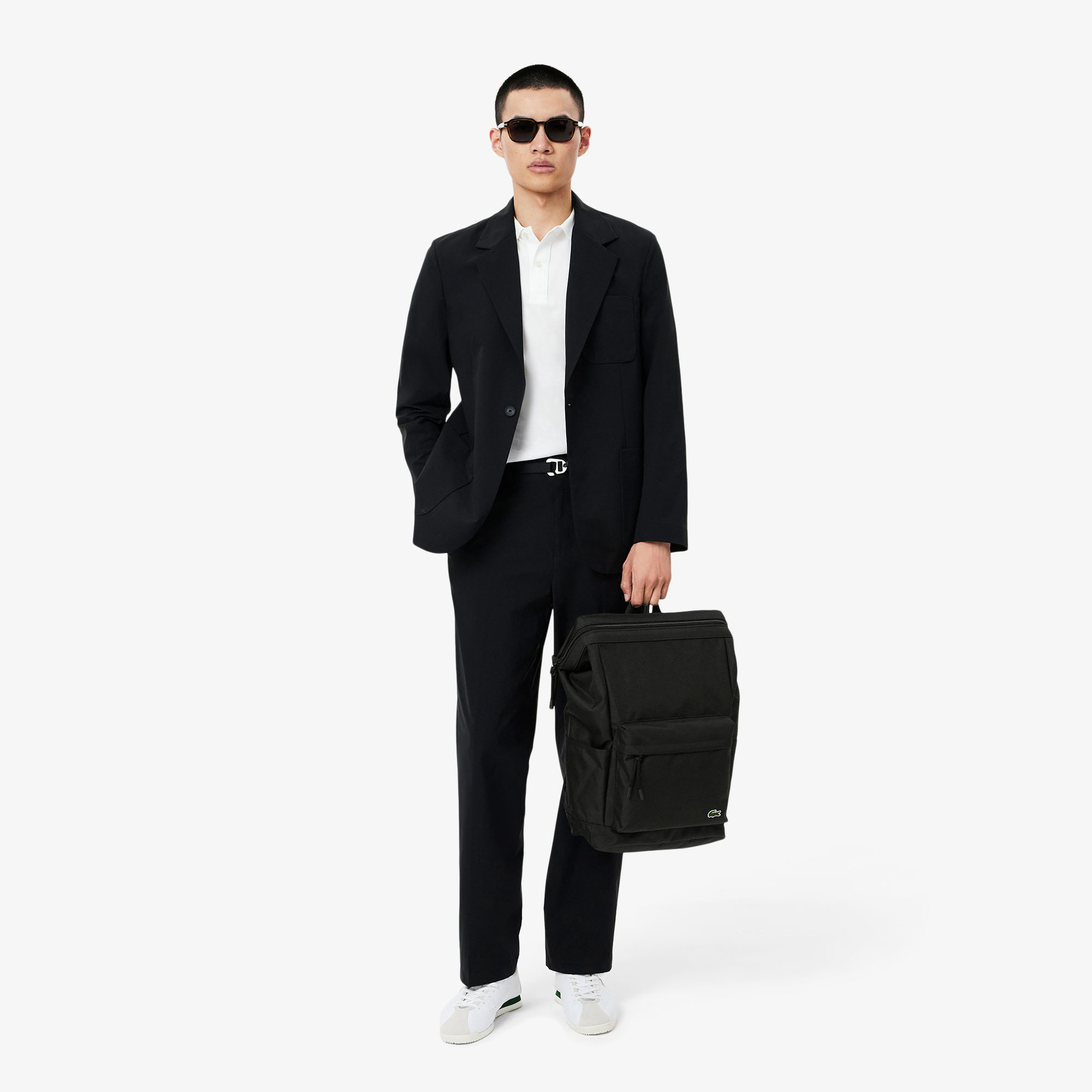 Lacoste Neocroc Unisex Siyah Sırt Çantası görsel 4