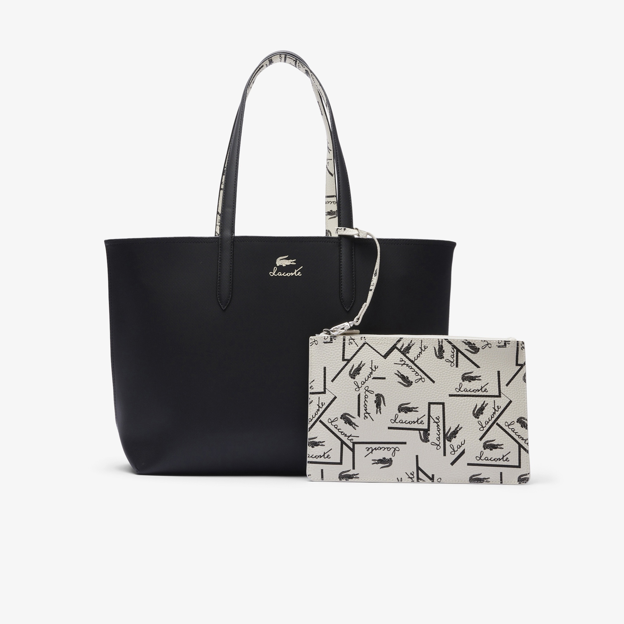 Anna Kadın Çift Taraflı Siyah Omuz Çantası