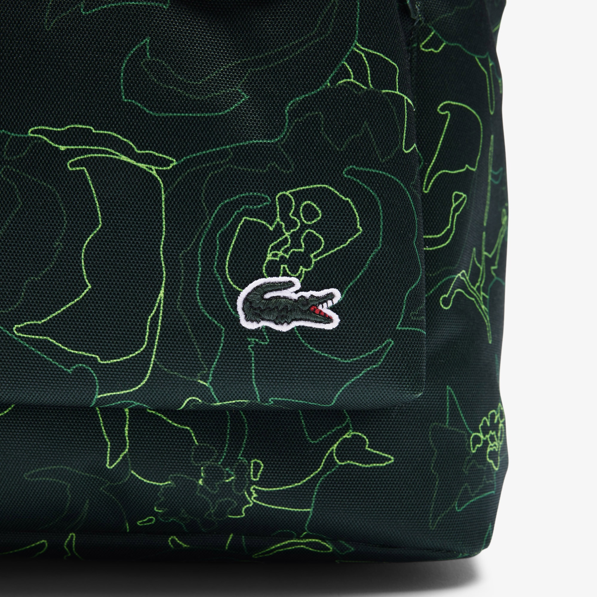 Lacoste Unisex Koyu Yeşil Sırt Çantası