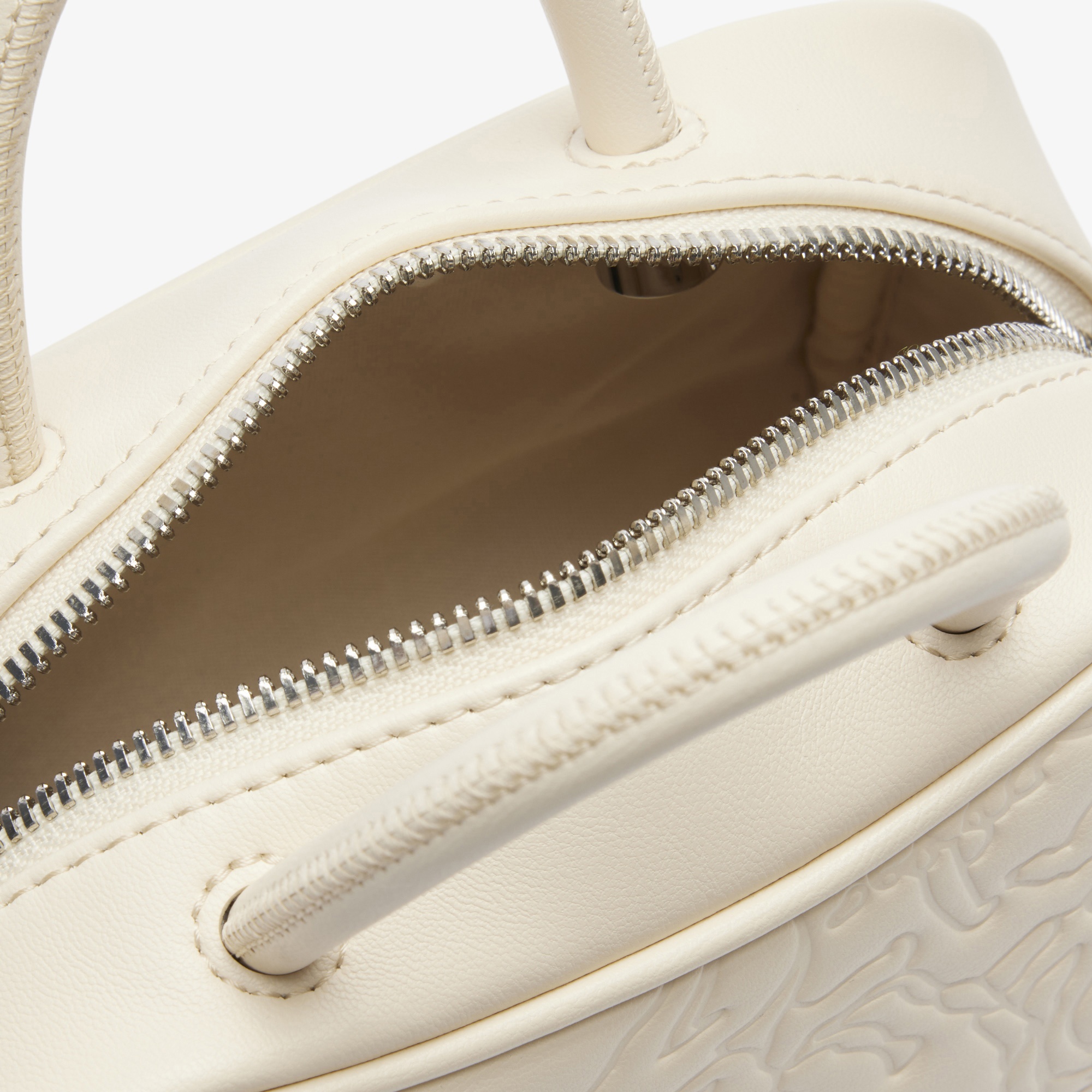 Lacoste Kadın Desenli Krem Omuz Çantası