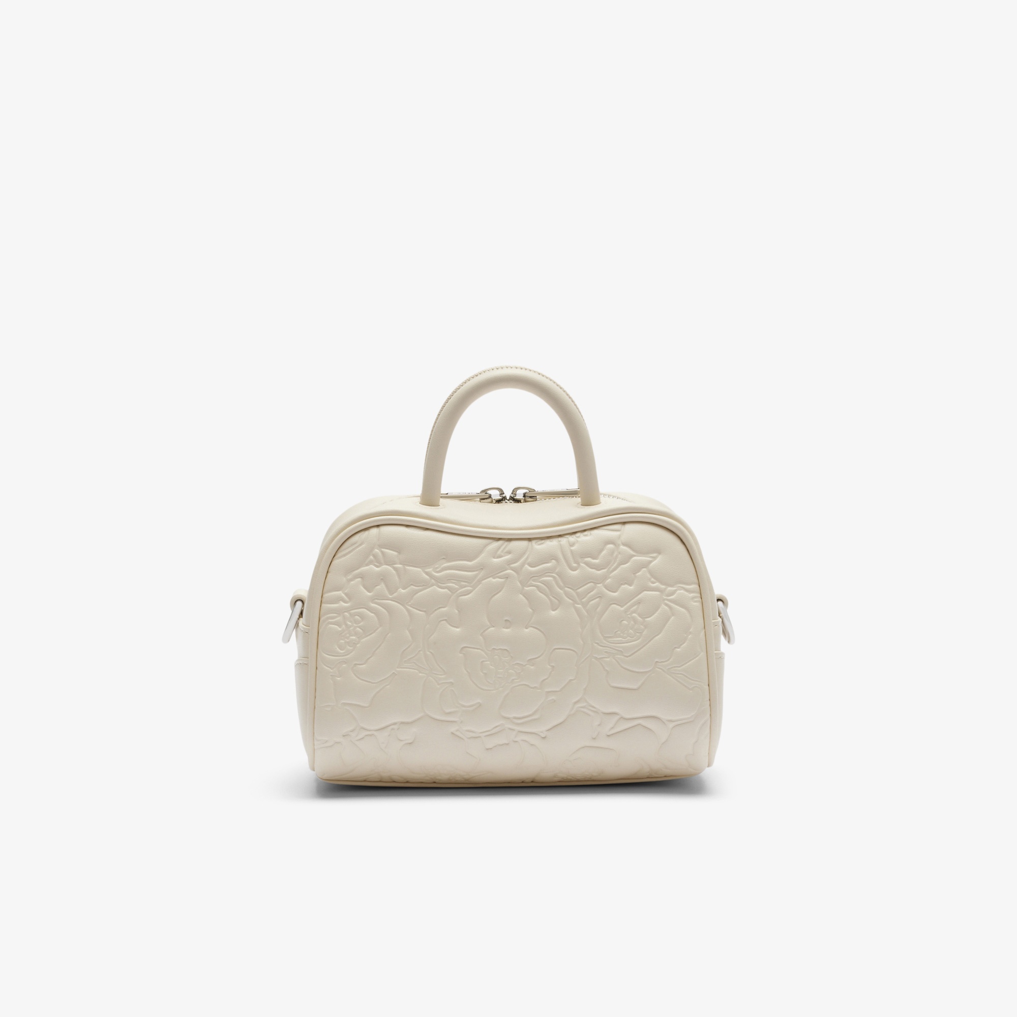 Lacoste Kadın Desenli Krem Omuz Çantası