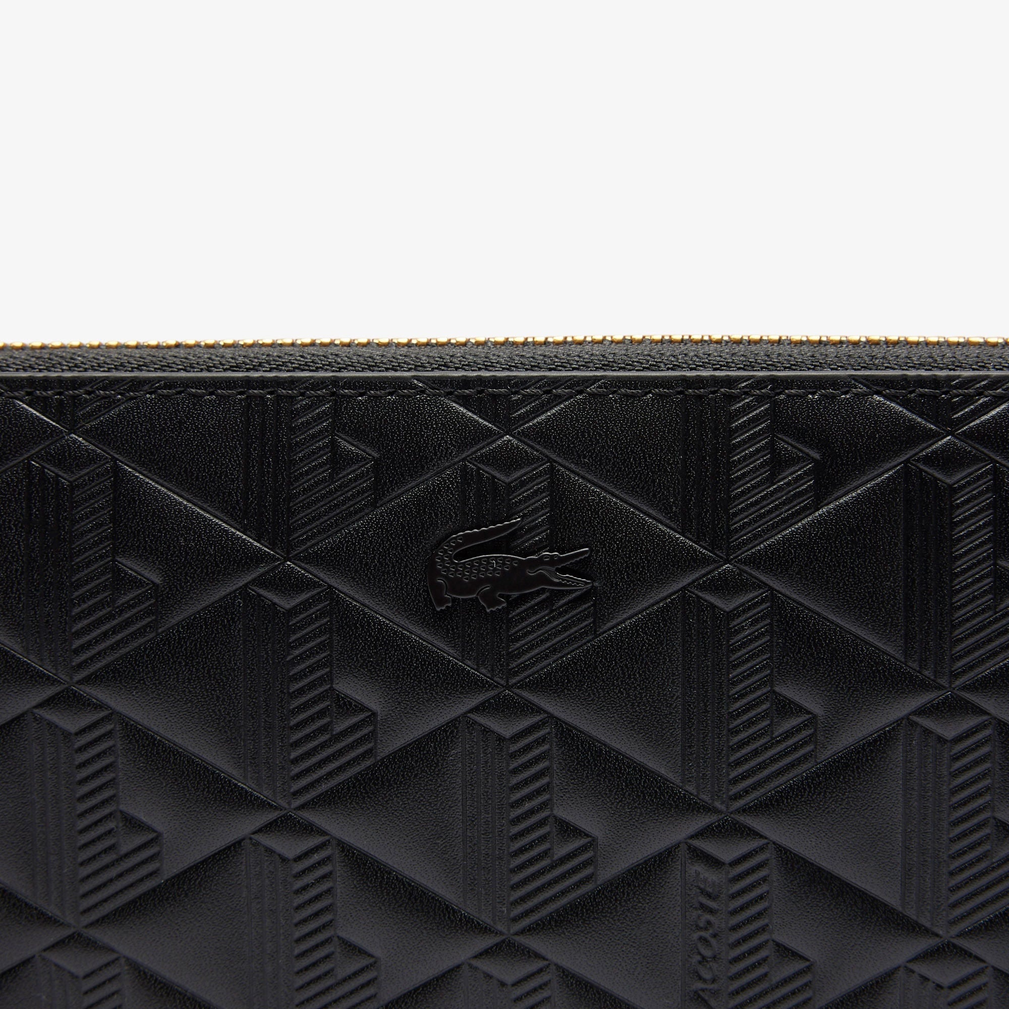 Maheki Kadın Monogram Deri  Siyah Cüzdan