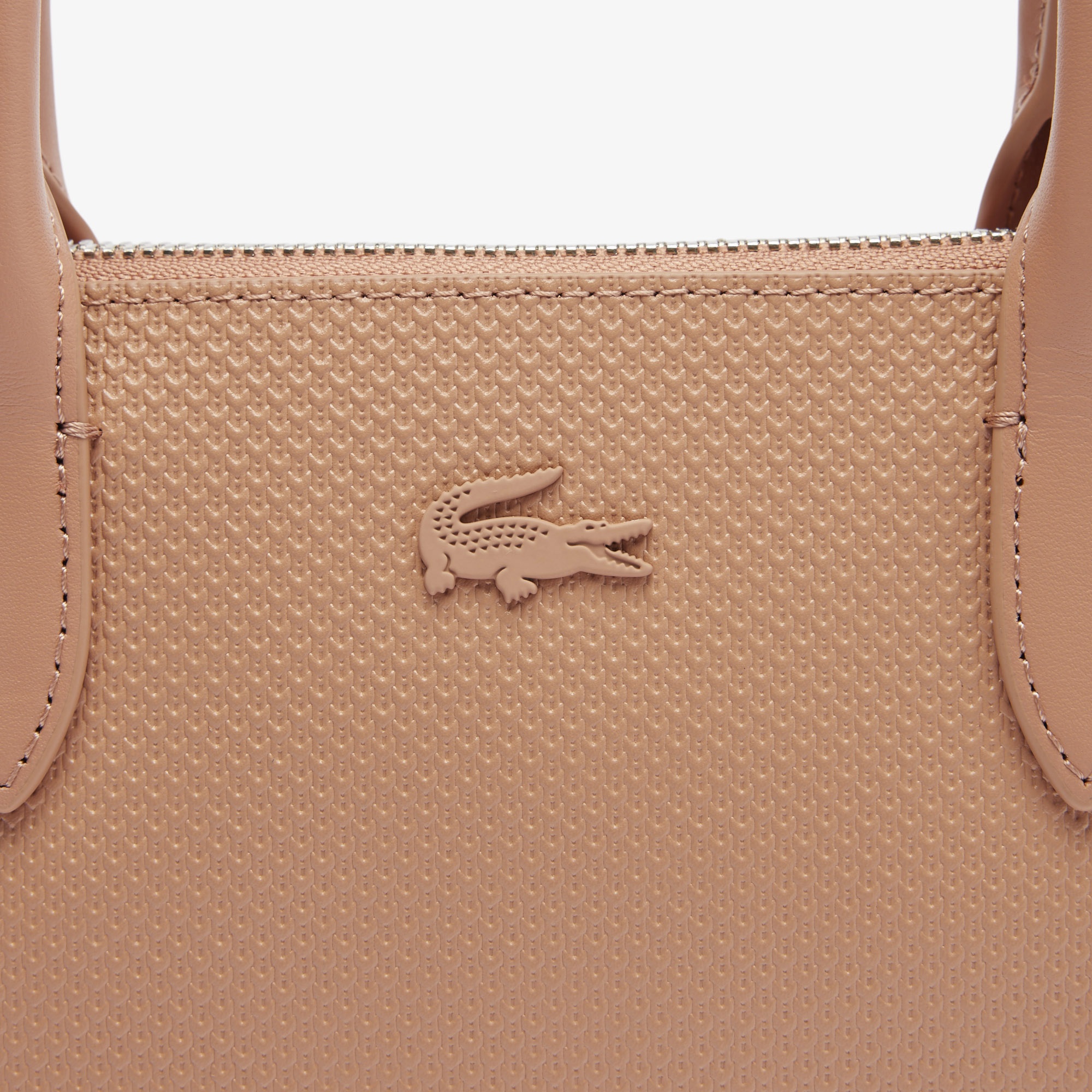 Lacoste Kadın Deri Bej Omuz Çantası