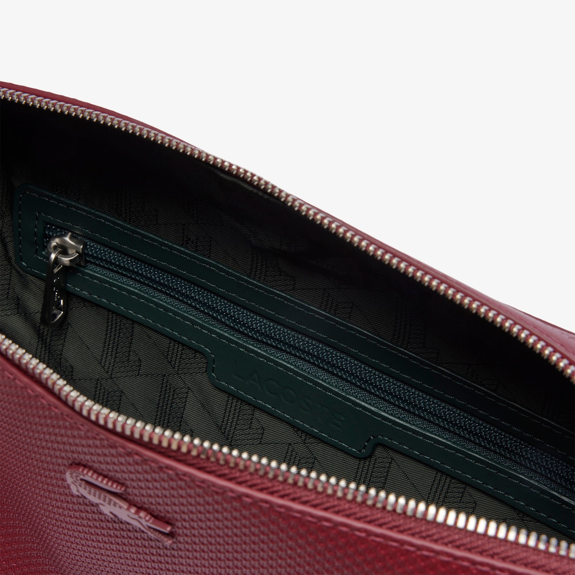 Lacoste Chantaco Erkek Deri Bordo Postacı Çantası