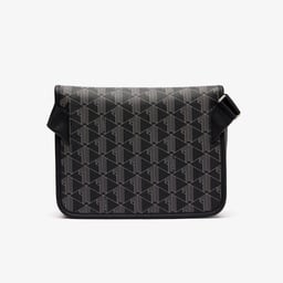 The Blend Erkek Monogram Siyah Postacı Çantası Siyah