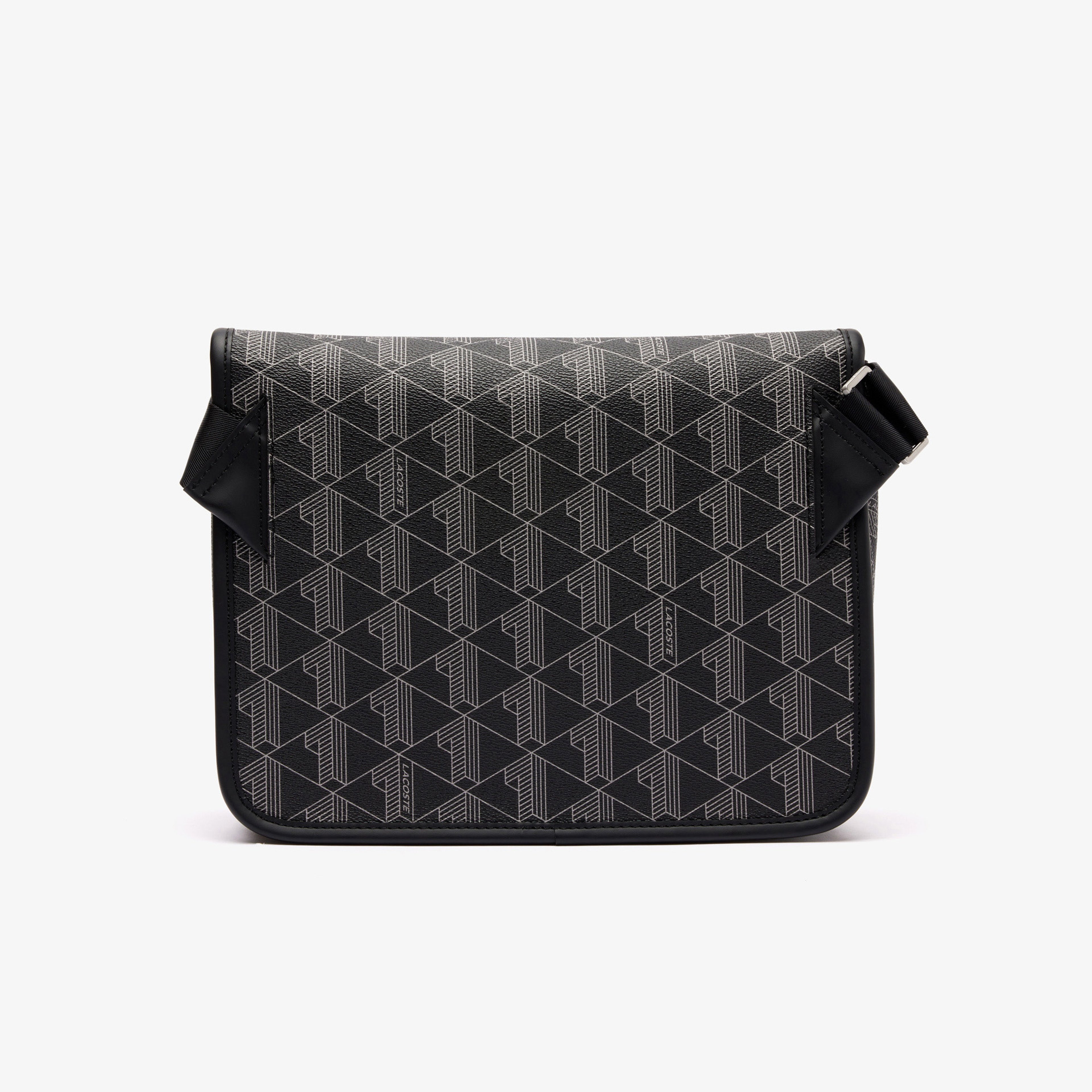 The Blend Erkek Monogram Siyah Postacı Çantası